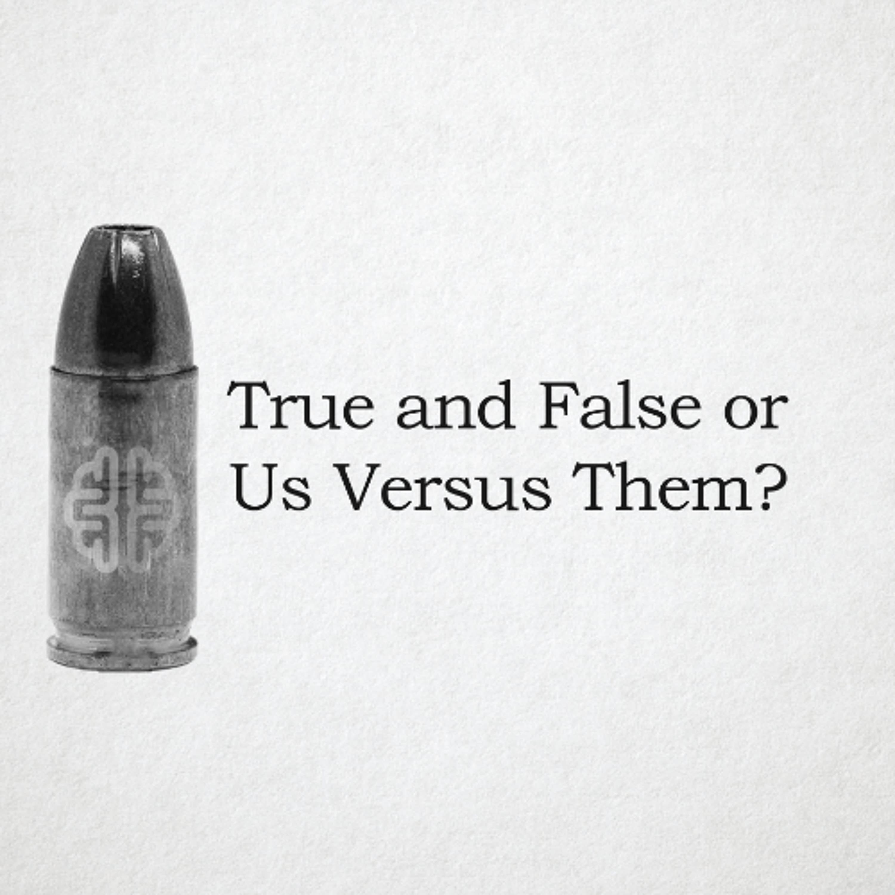 True and False or Us Versus Them? - New Discourses cover