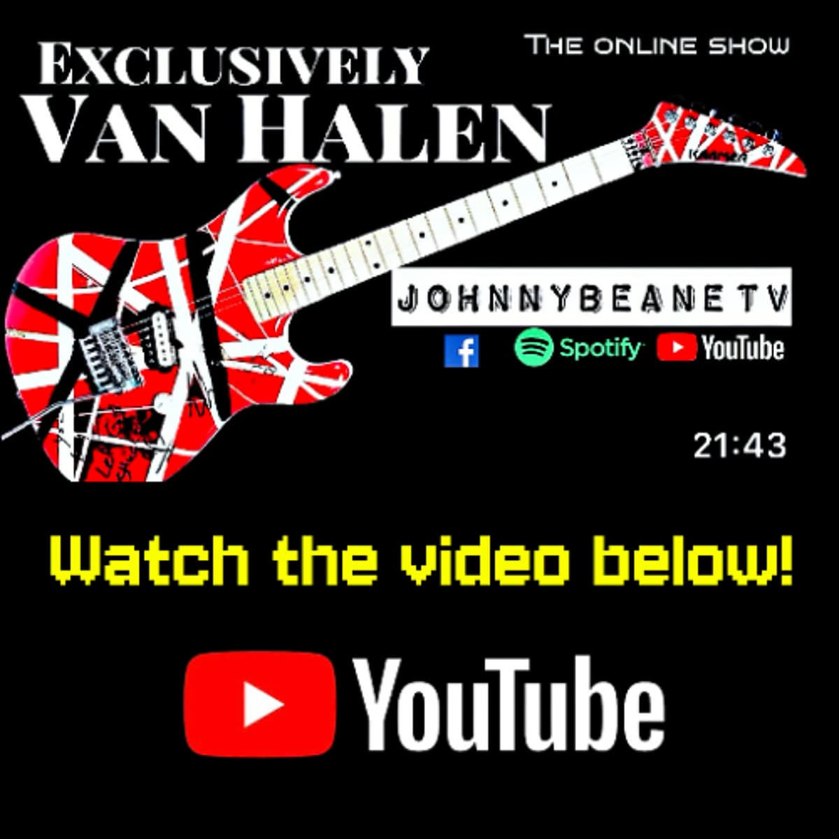 Exclusively Van Halen: Myles Kennedy on the Emotional Moment He Held EVH’s Frankenstein! 3/3/26 - The Johnny Beane Podcast cover