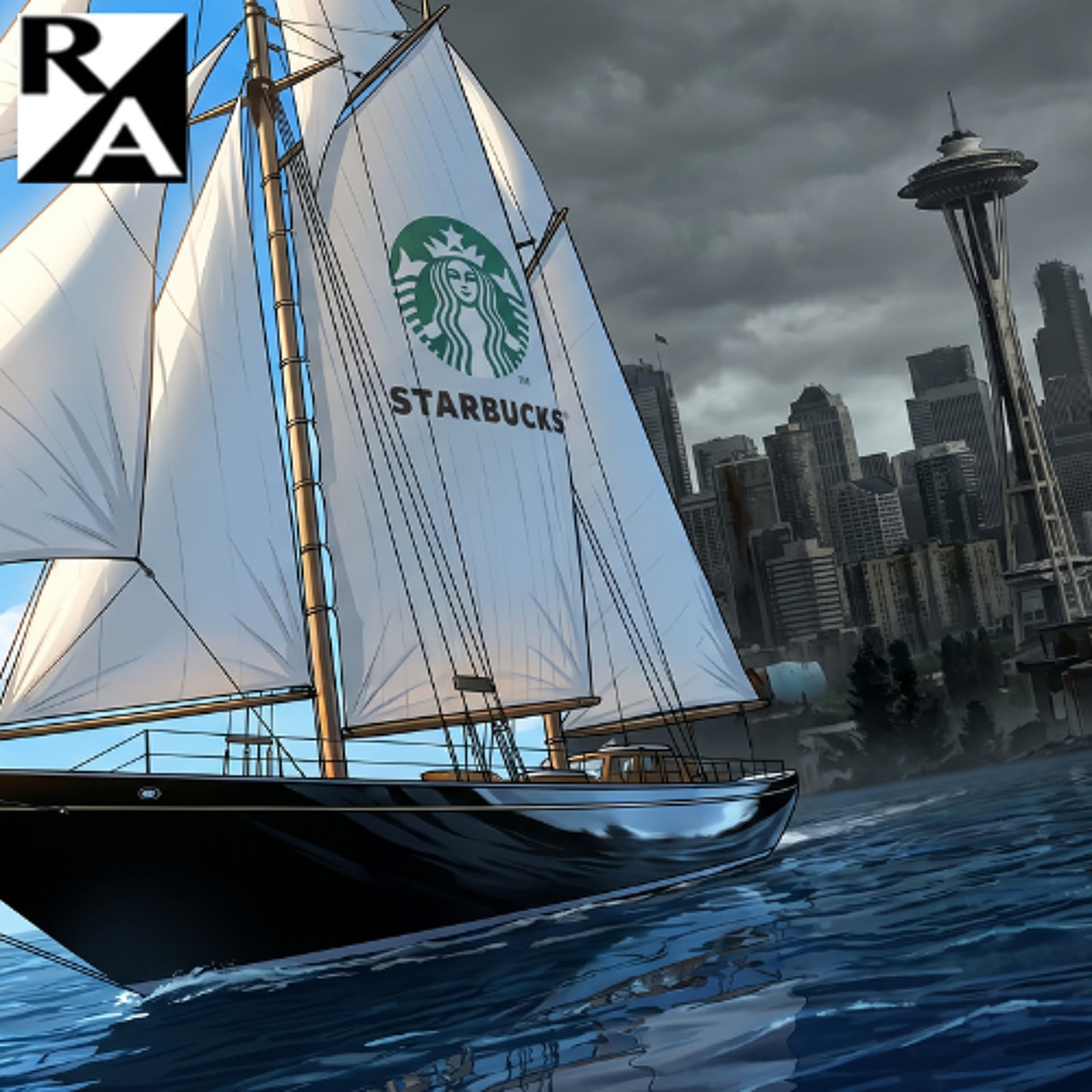 Starbucks vs. Seattle: LATER, LOSERS! [With Corrected Audio] - Bill Whittle Network cover