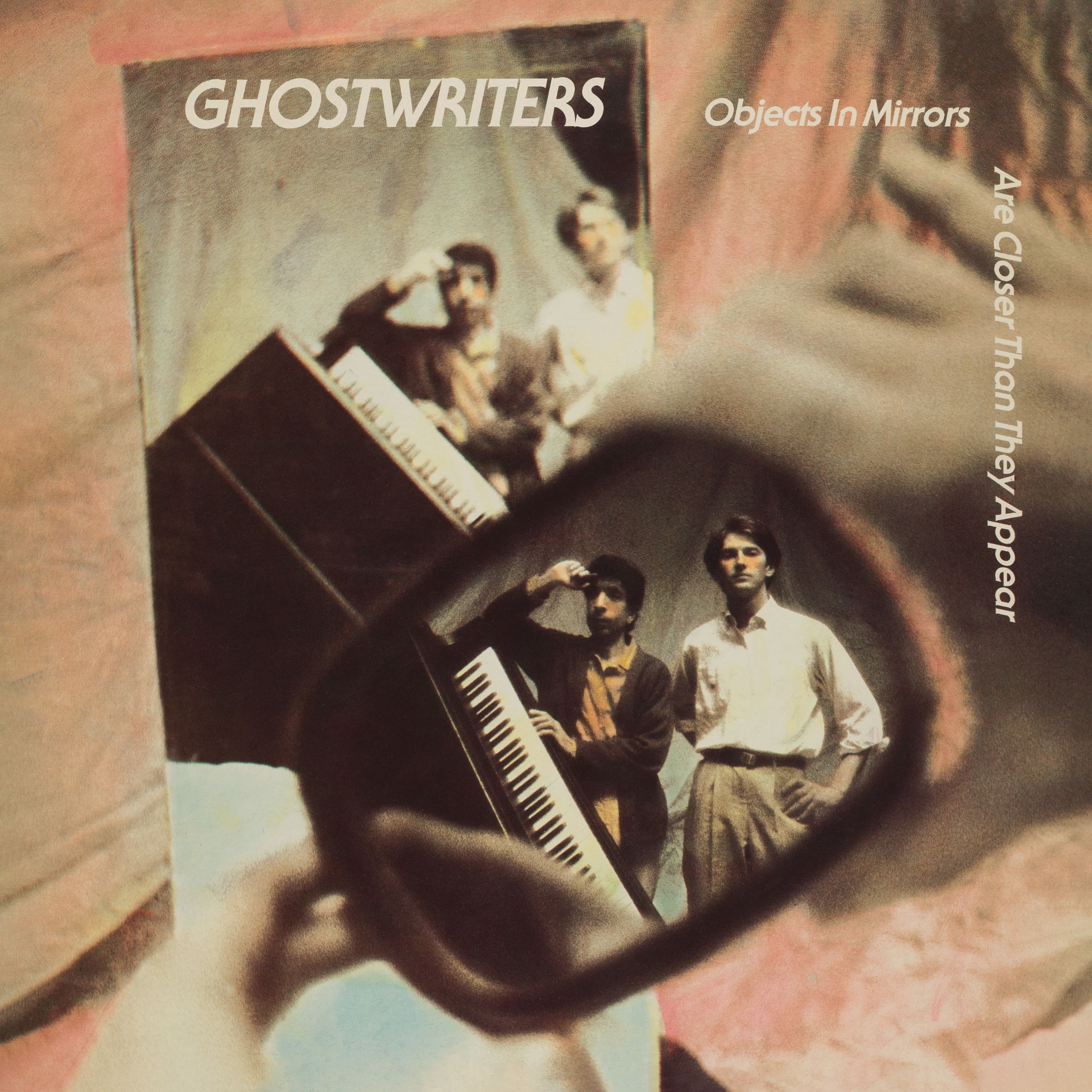 The Ghostwriters - Objects In Mirrors Are Closer Than They Appear CLIPS - darkentriesrecords cover