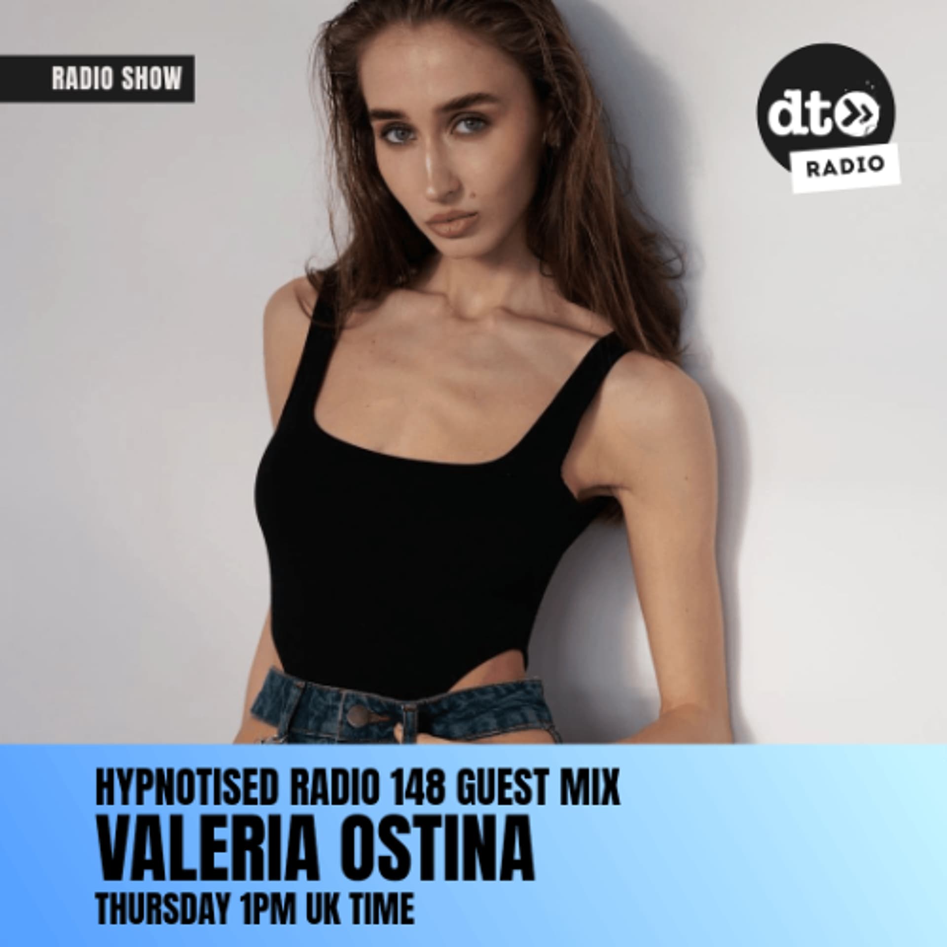 Hypnotised Radio 148 Valeria Ostina Guest Mix — DT Radio Shows cover