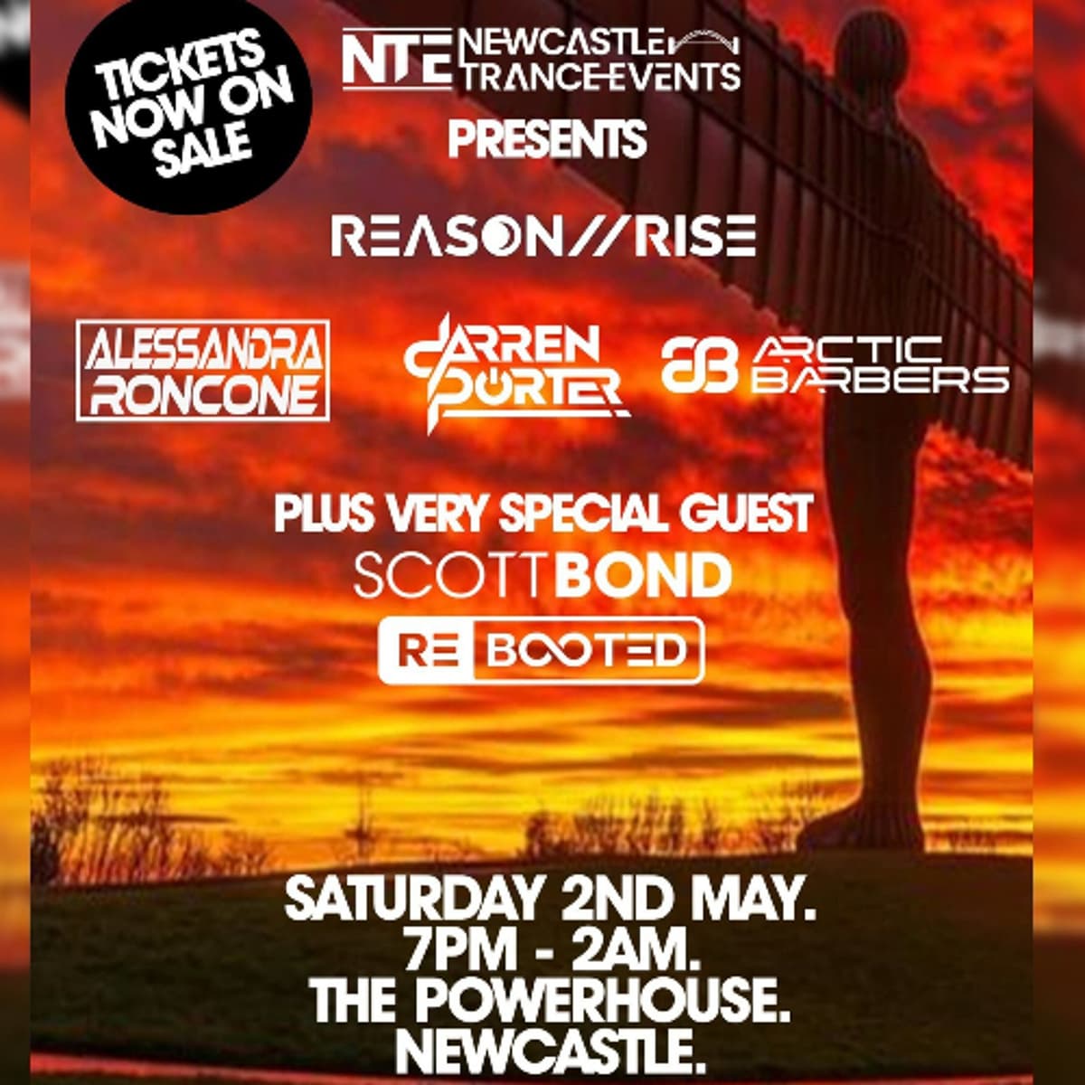 Newcastle Trance Events - Reason 2 Rise Competition Entry - Robbie Graham - Robbie Graham cover