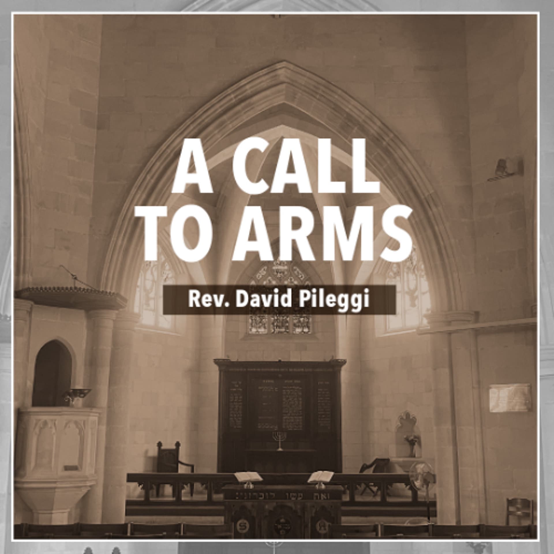 A Call to Arms - Rev. David Pileggi_1 - Christ Church Jerusalem cover