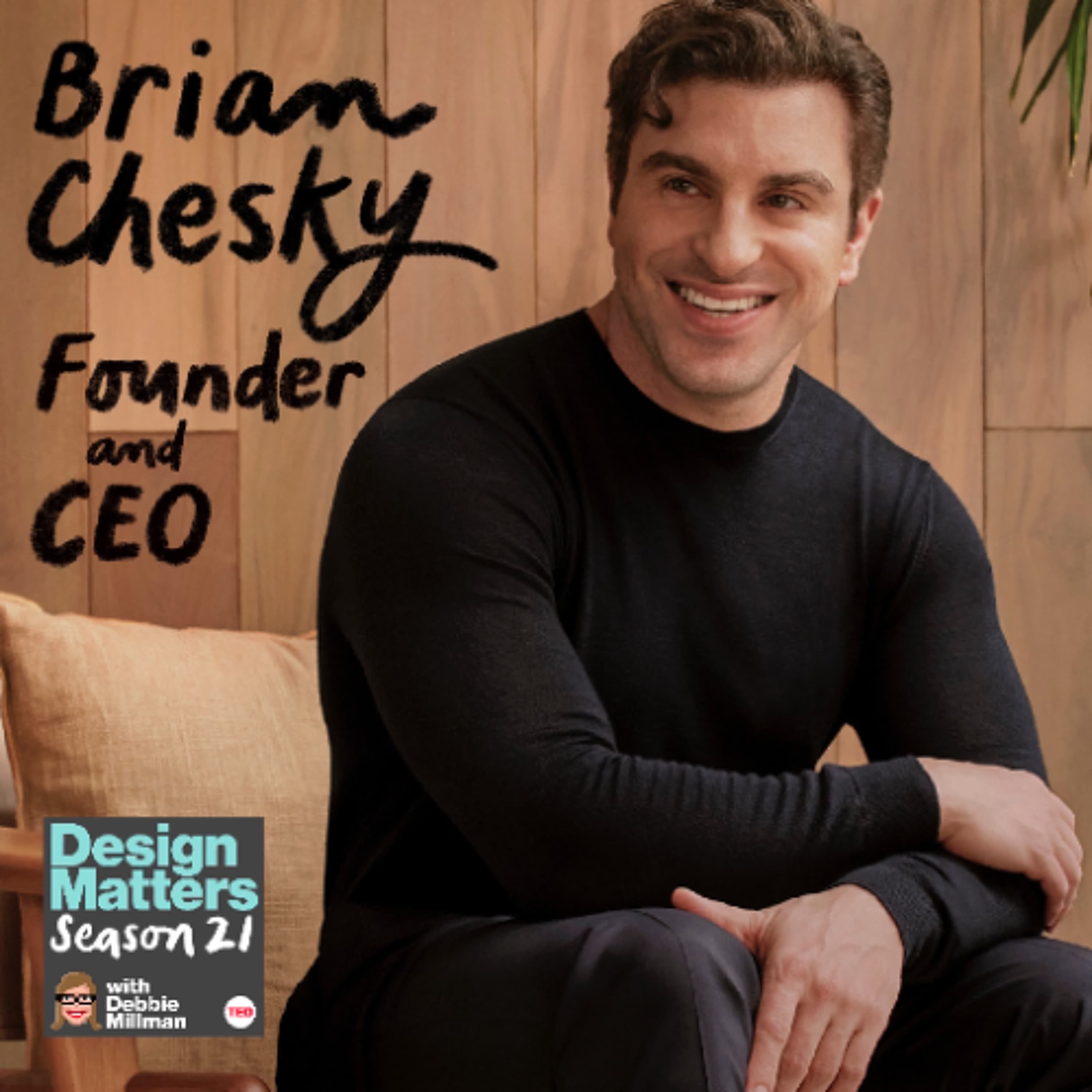 Brian Chesky - Design Matters cover