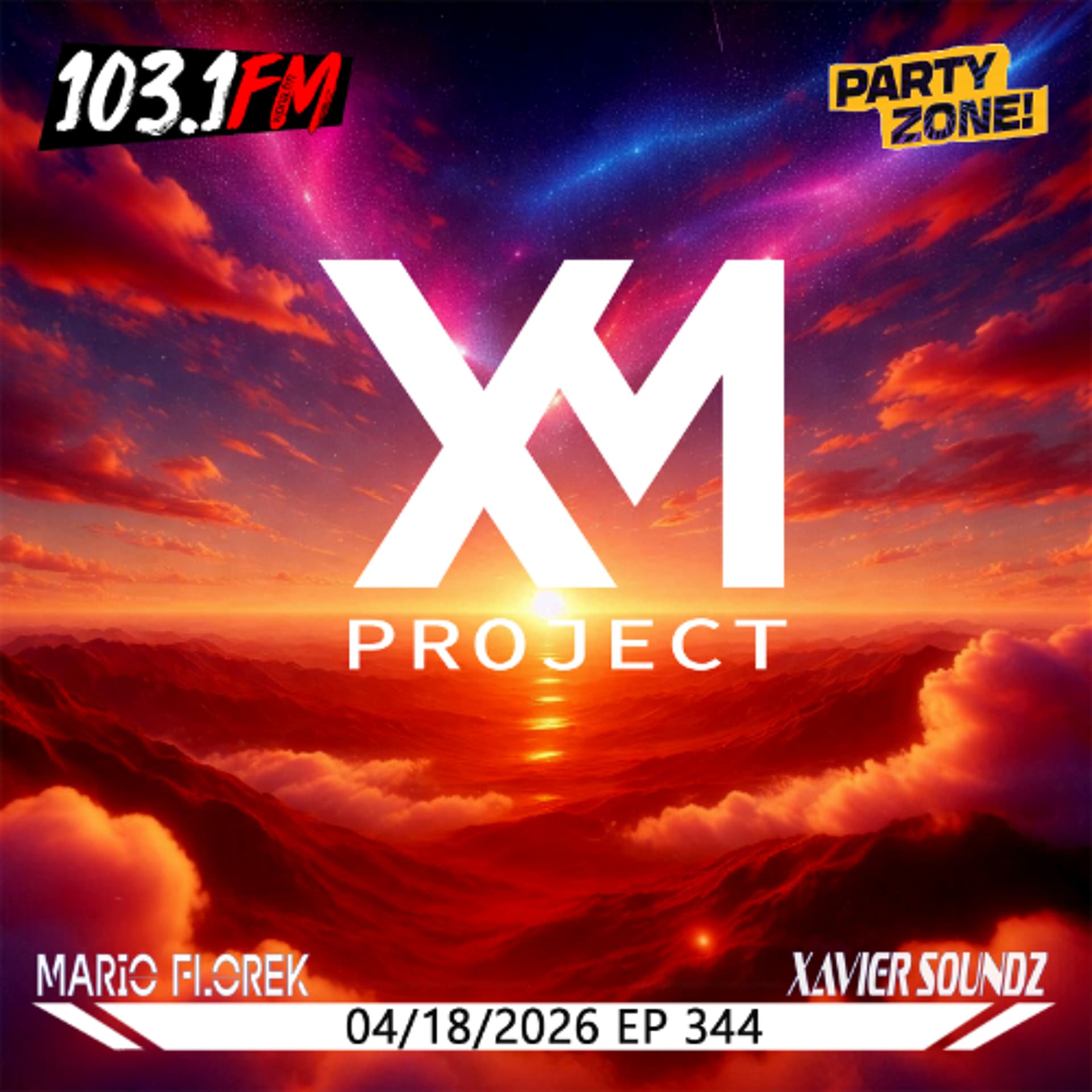 04-18-2026 Party Zone EP 344 XM Project - Mario Florek (S.A.M.A. & XM Project) cover