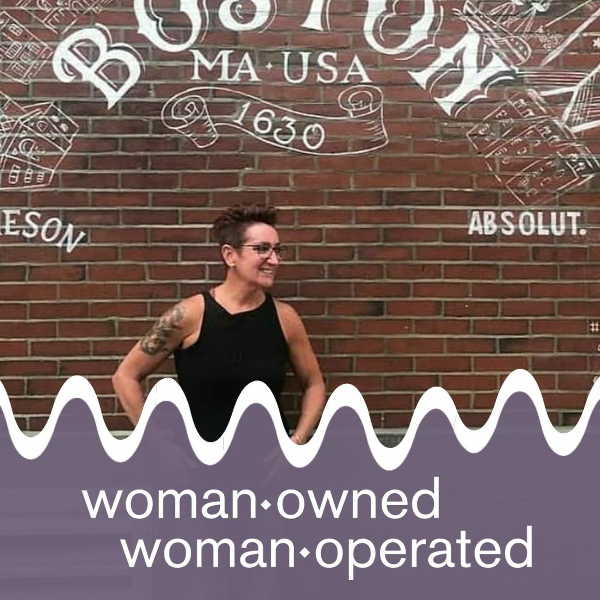 ChalkBOS: Joan Aylward - Woman-Owned Woman-Operated cover