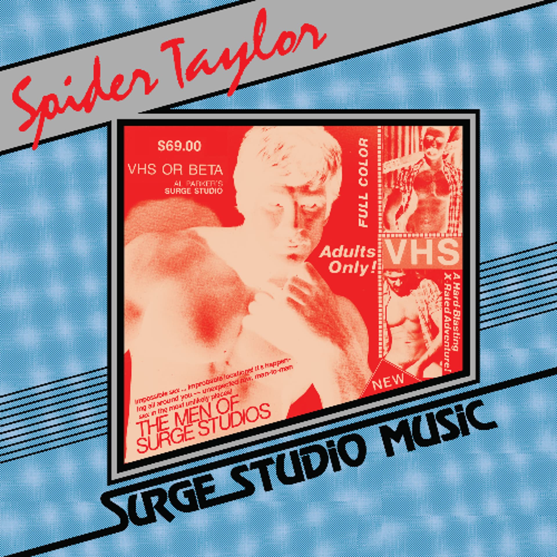 Spider Taylor - Surge Studio Music SNIPS - darkentriesrecords cover