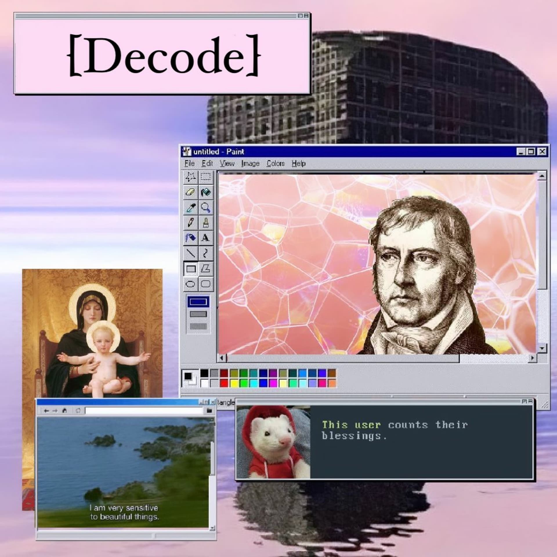 10 - DECODE - Speculative Vaporwave Ft. Eliot Rosenstock - DECODE cover