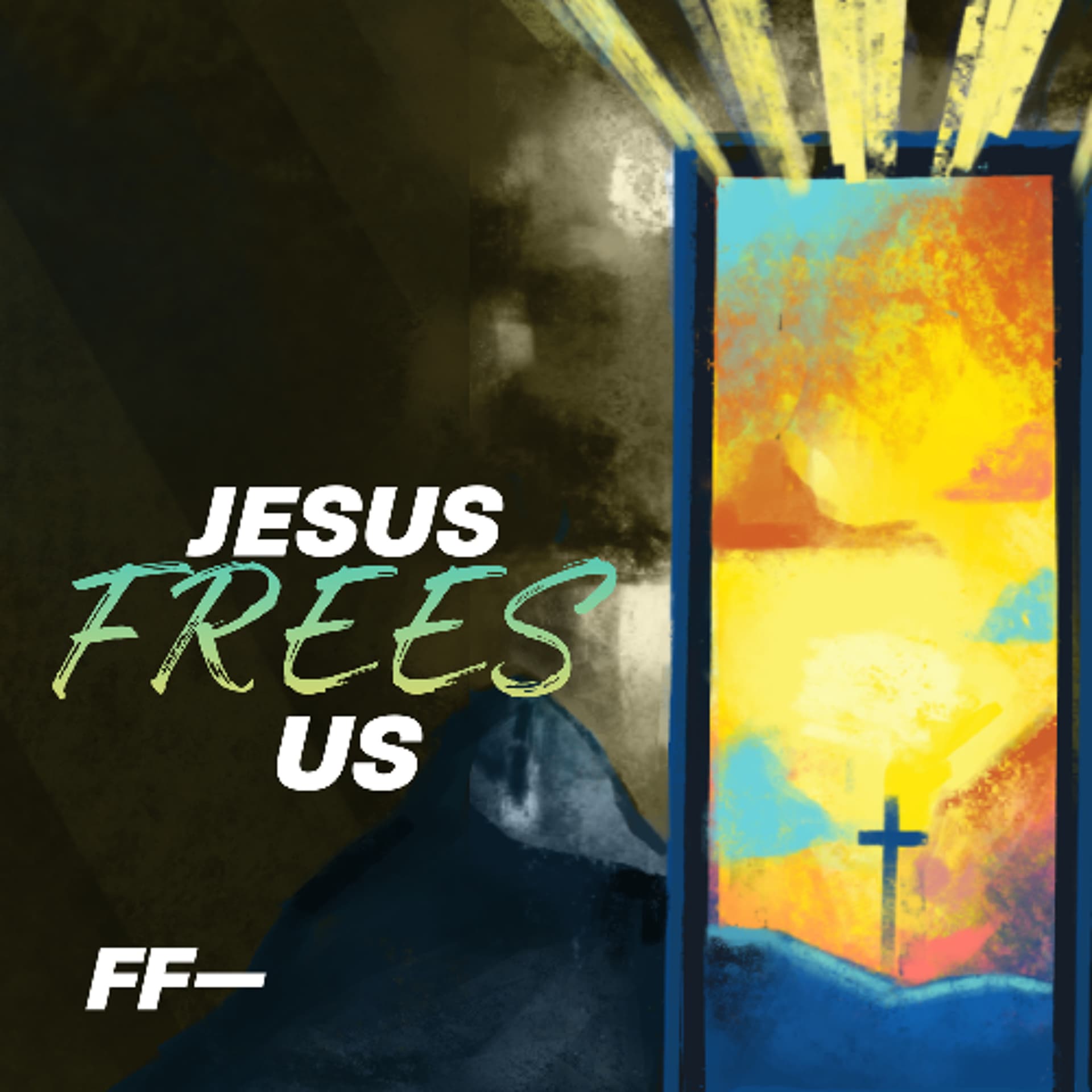 Jesus Frees Us - Free from Judgement, Free to Bless - James Hampson - 05032026 — Fullerton Free cover