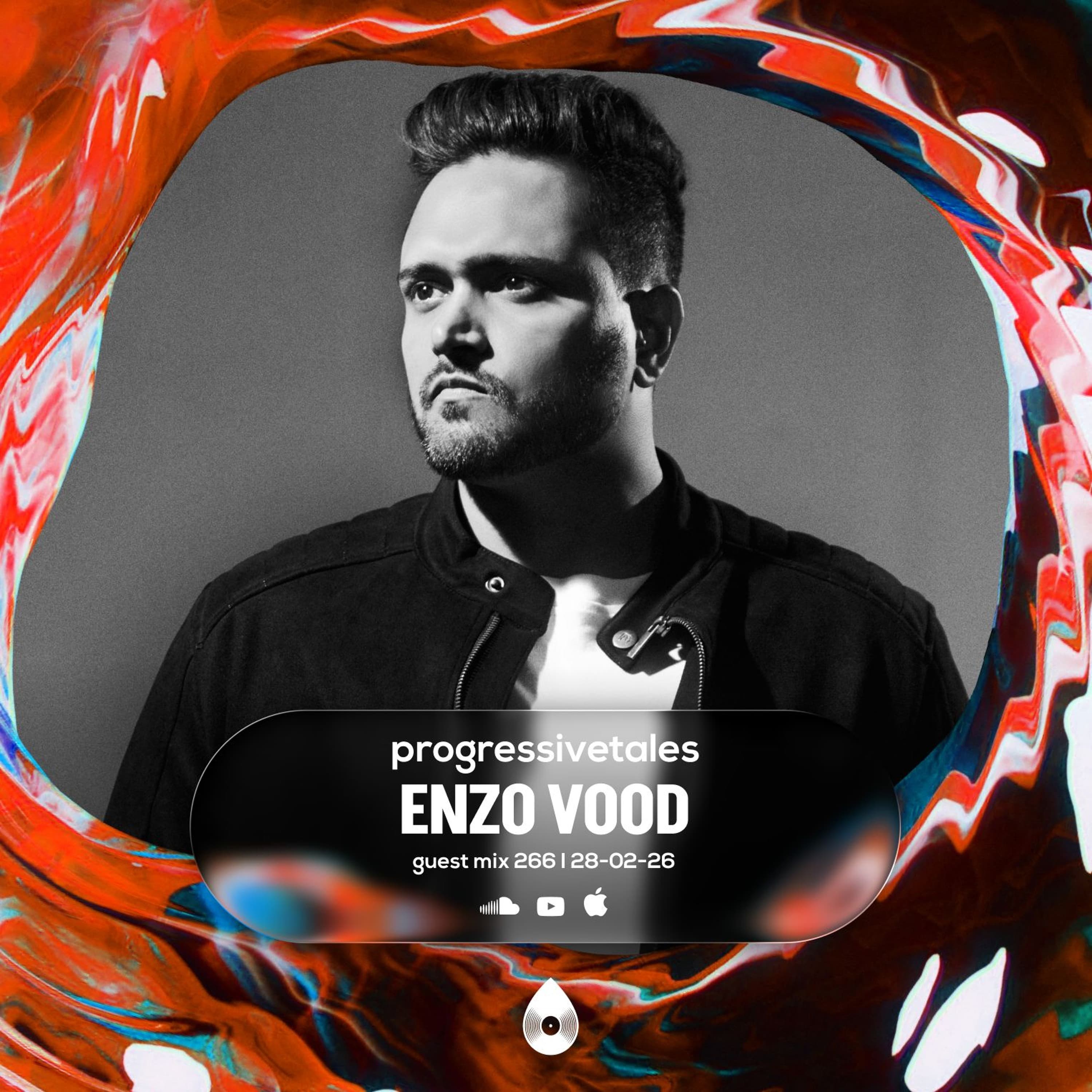 266 Guest Mix I Progressive Tales with Enzo Vood - Progresivna SUZA cover