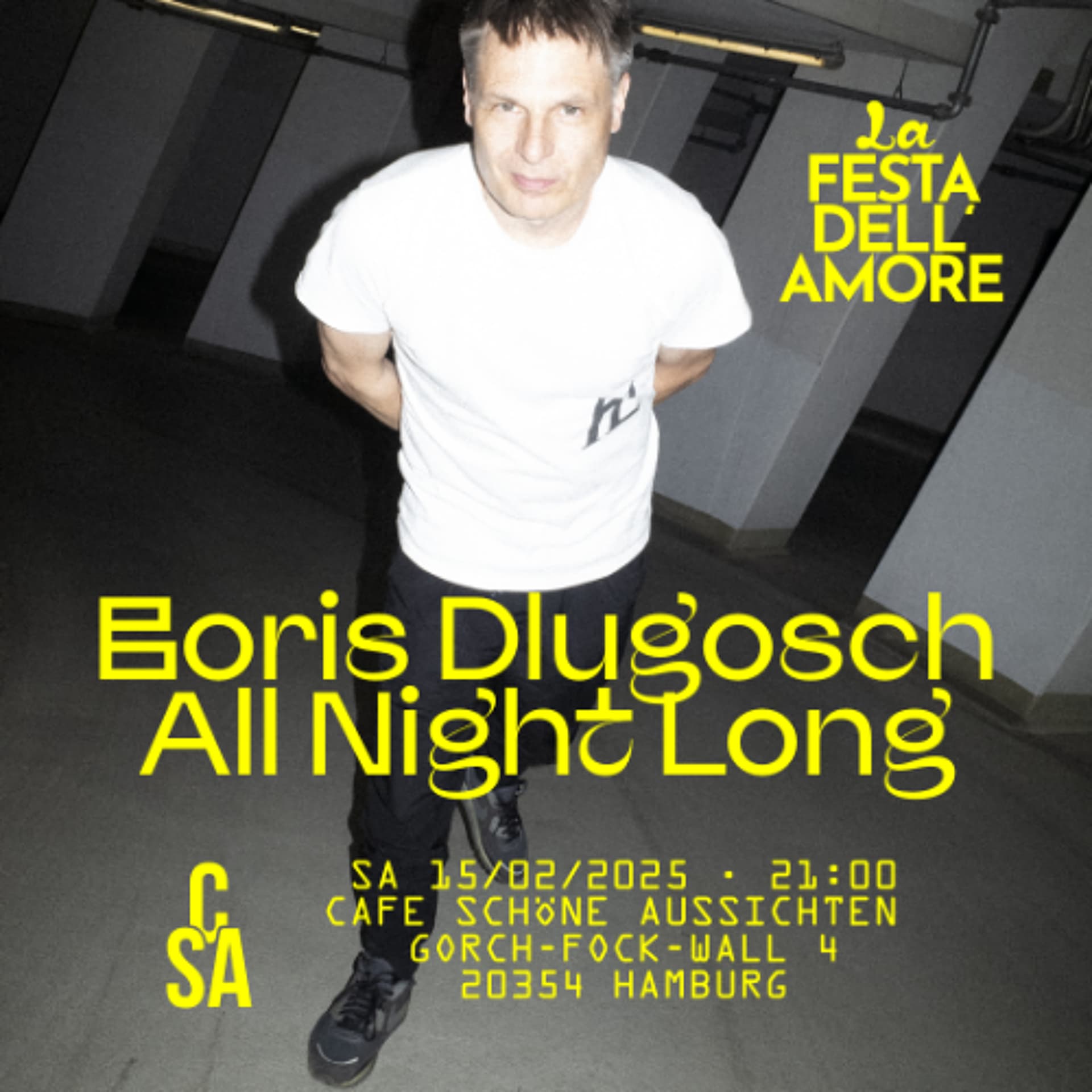 Festa Dell Amore 15.02.2025 - Boris Dlugosch cover
