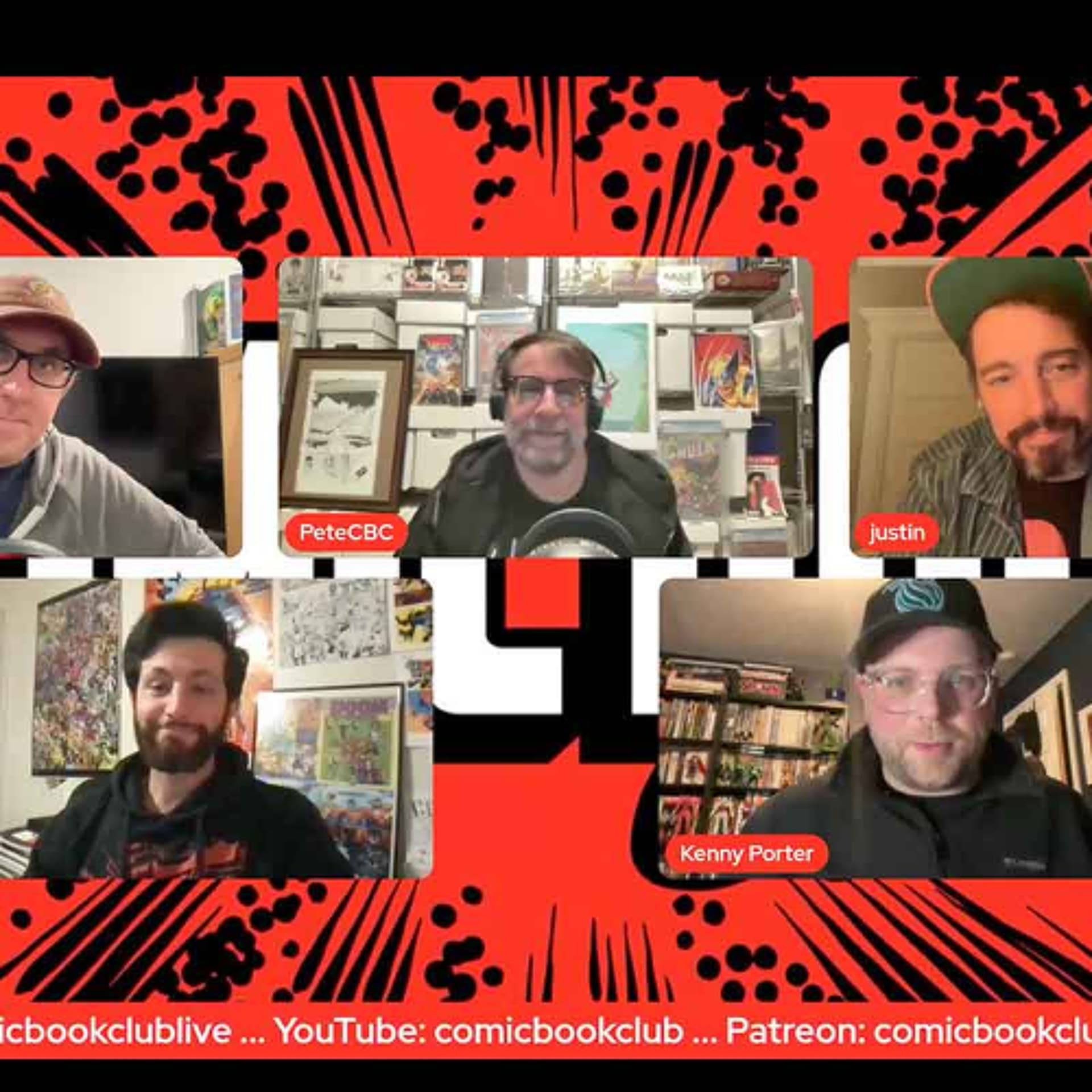 Comic Book Club: Kenny Porter, Mike Becker, And Rodney Barnes - Comic Book Club cover