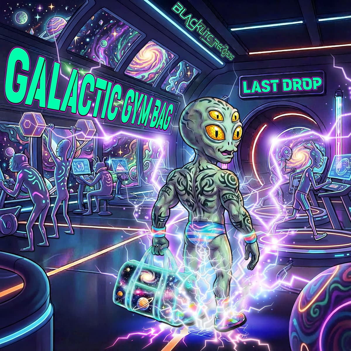 Last Drop - Speedo of light (Original Mix) - BlackLite Records cover