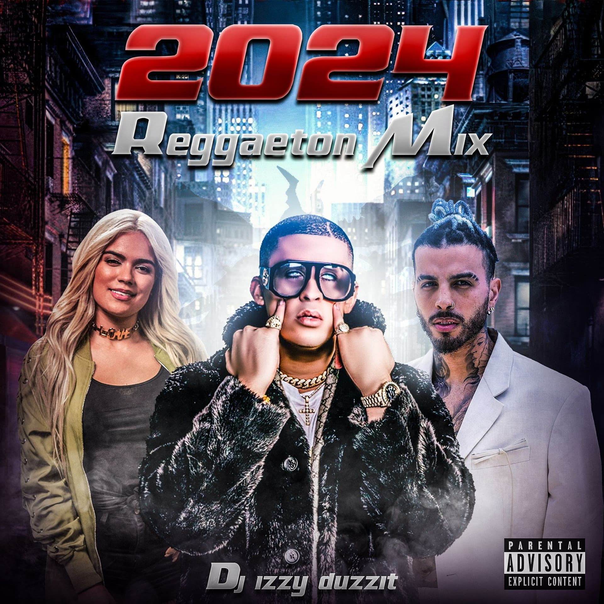 2024 Reggaeton Mix - Dj Izzy Duzzit cover