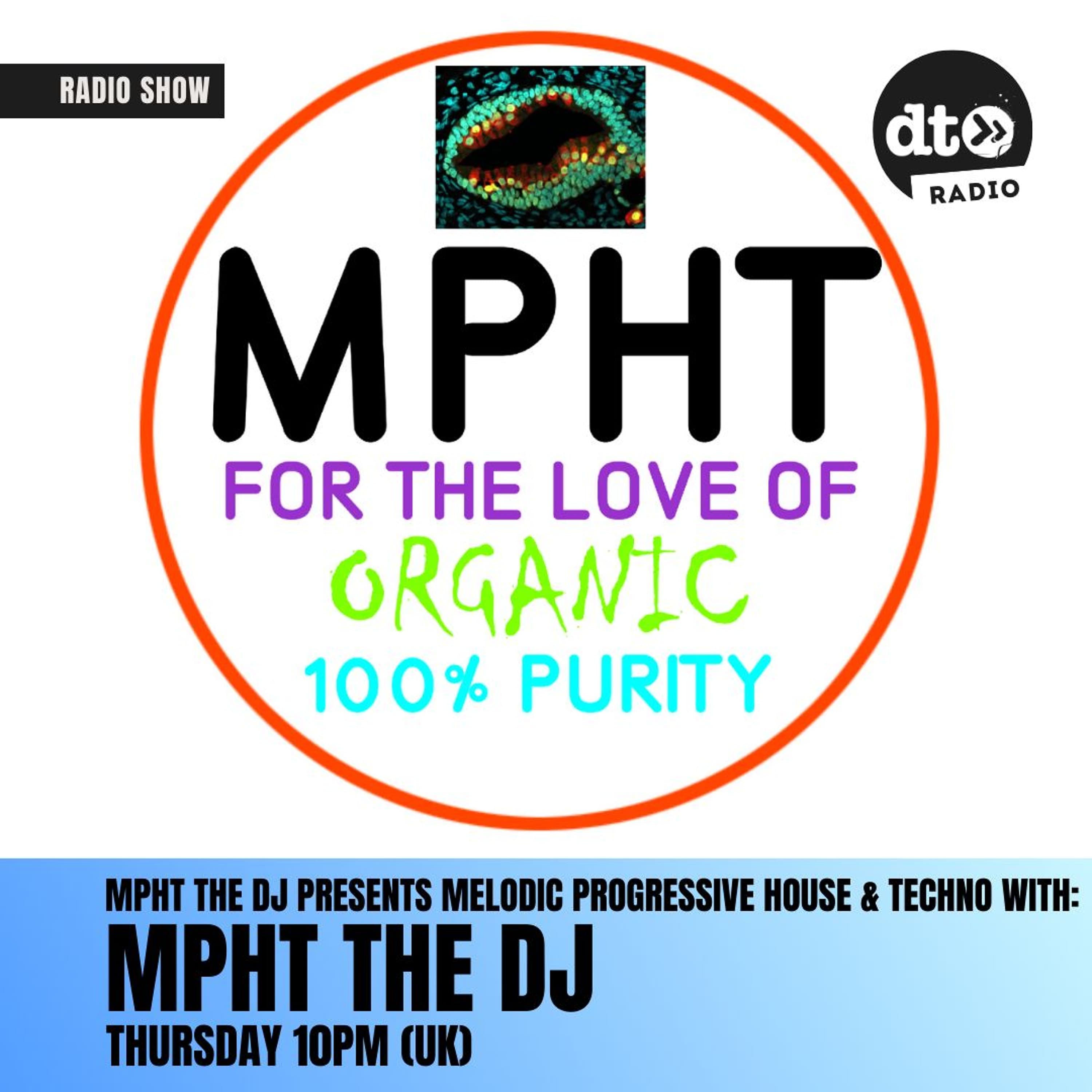 MPHT the DJ Presents Melodic Progressive House & Techno - DT Radio Shows cover