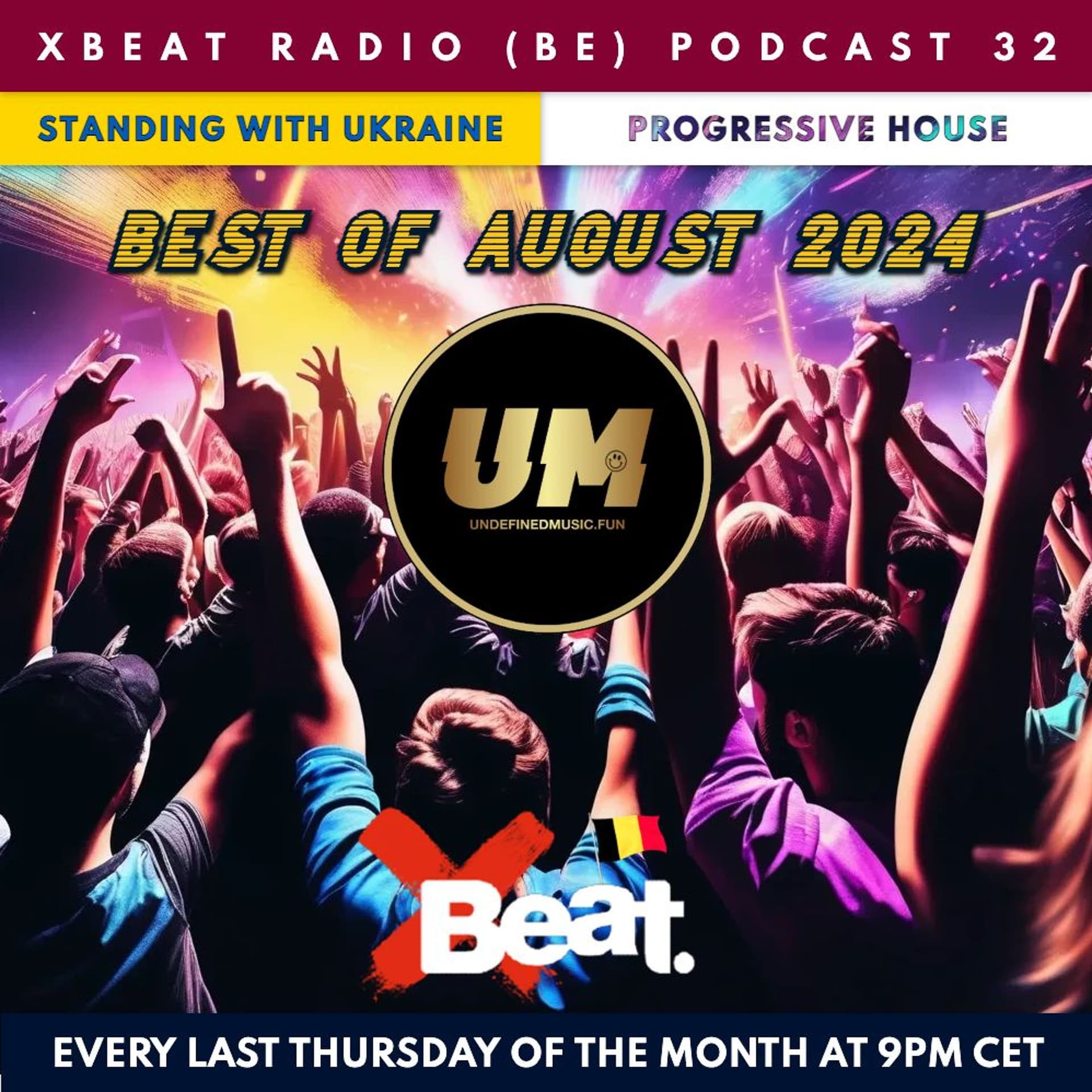 The4As N° 32 - 29.08.2024 - UM - Progressive House - UNDEFINED MUSIC cover