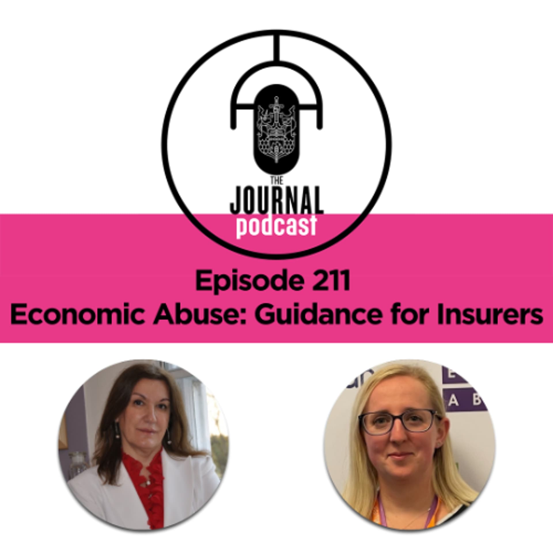 Episode 211 - Economic Abuse: Guidance for Insurers - The Journal Podcast cover