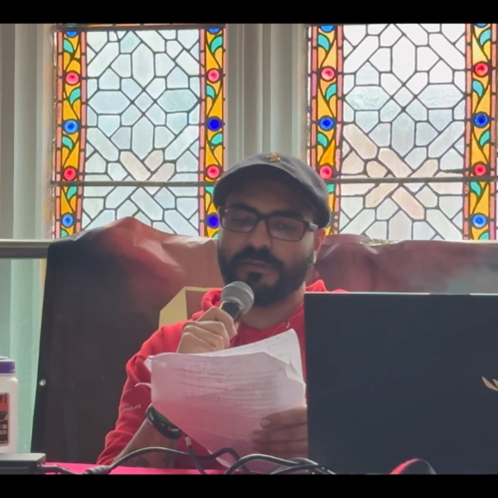 Comrade Ali Speaks about Palantir at Bristol Transformed - Proletarian Radio cover