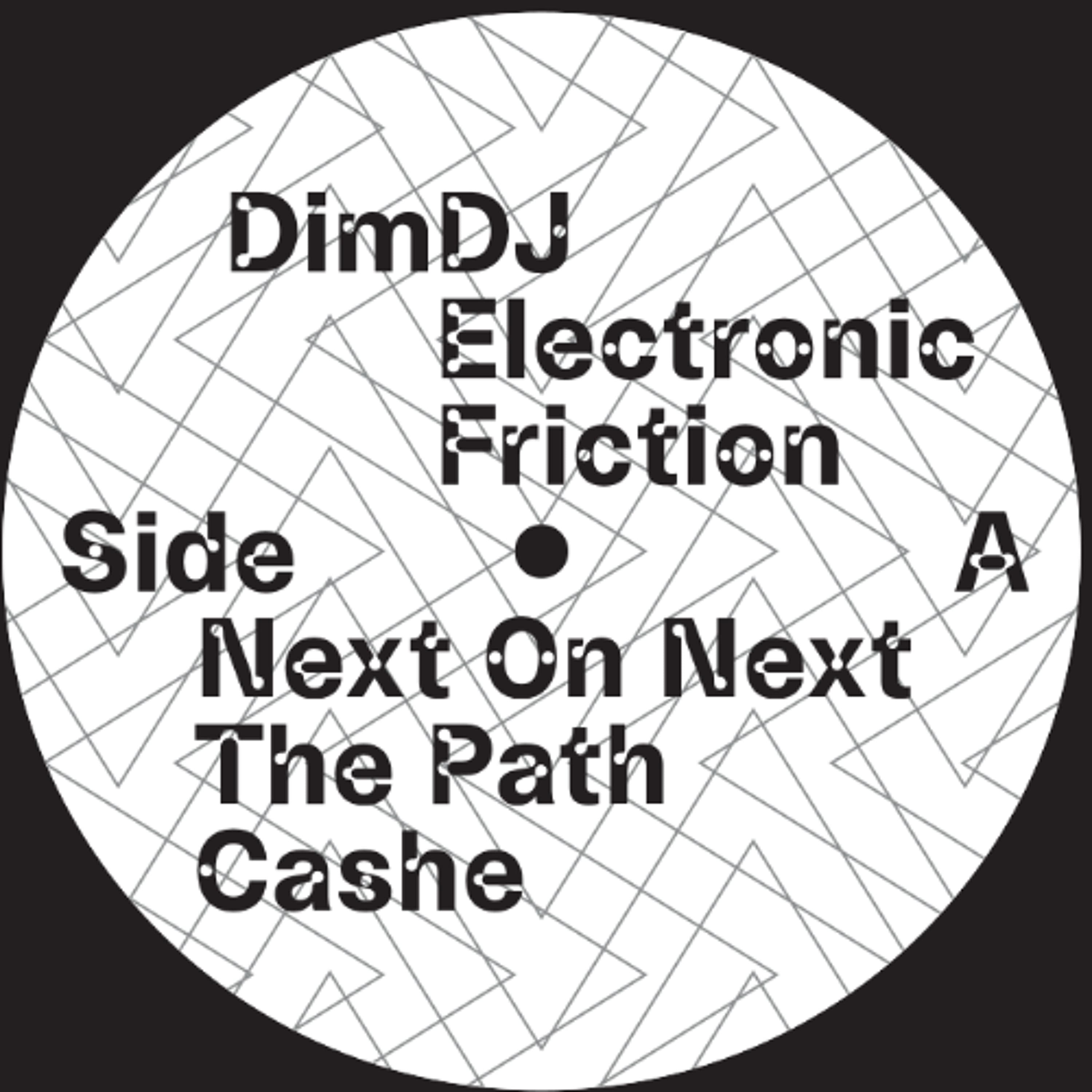 DimDJ - Electronic Friction (GTD025) - GTD. Radio cover