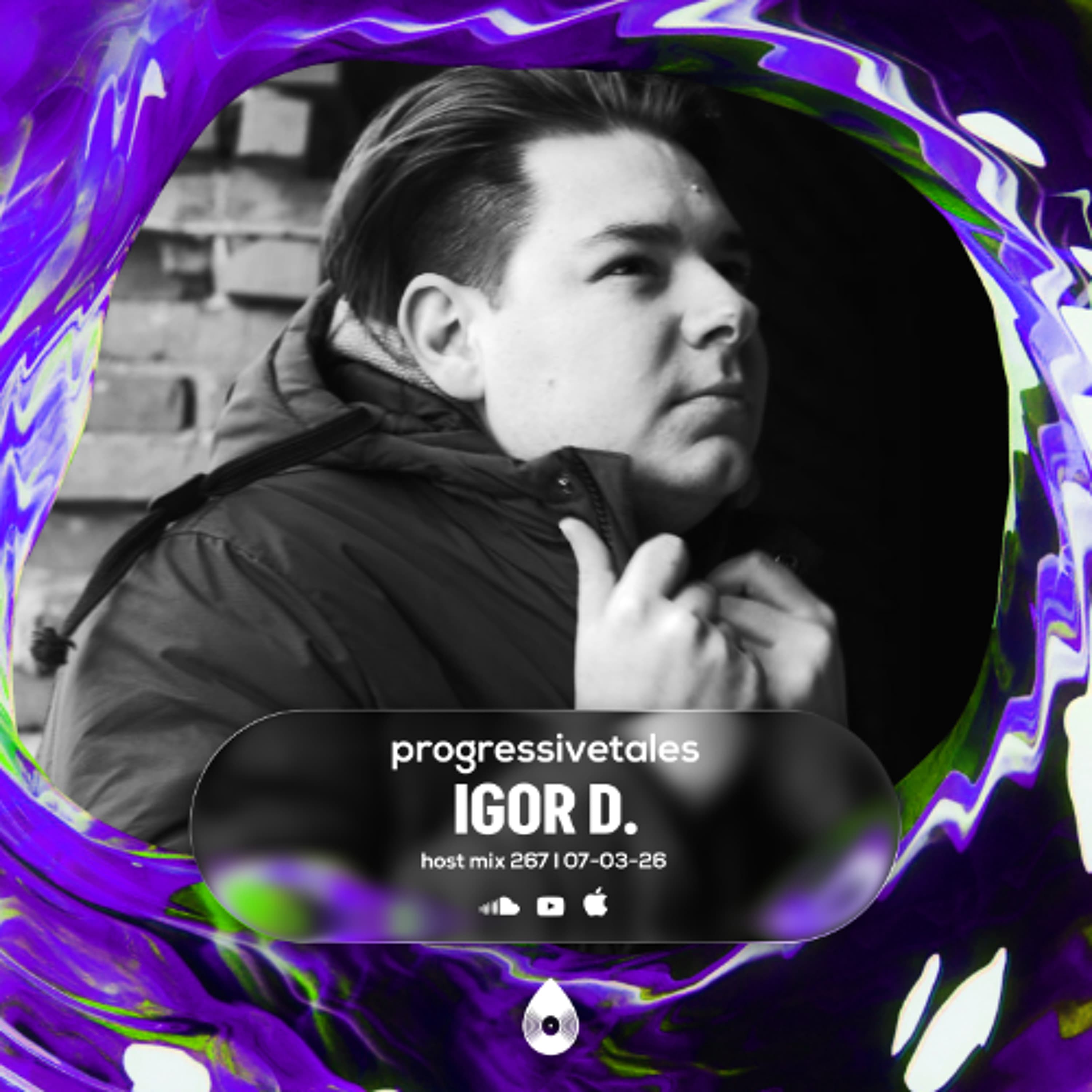 267 Host Mix I Progressive Tales with Igor D. - Progresivna SUZA cover