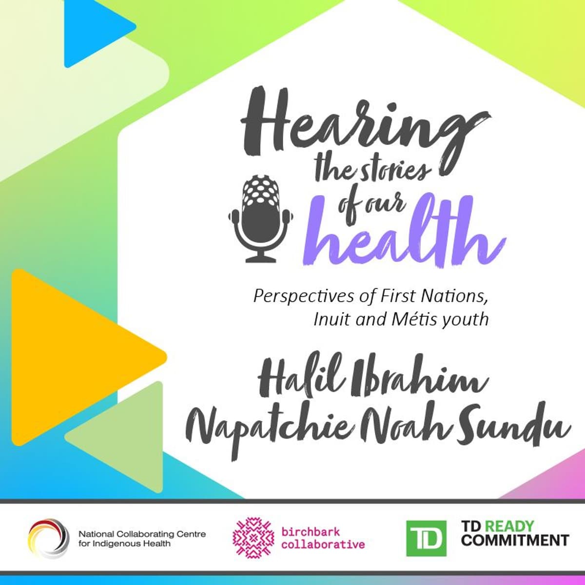 Hearing the stories of our health - Halil Ibrahim Napatchie Noah Sundu - Voices from the Field cover