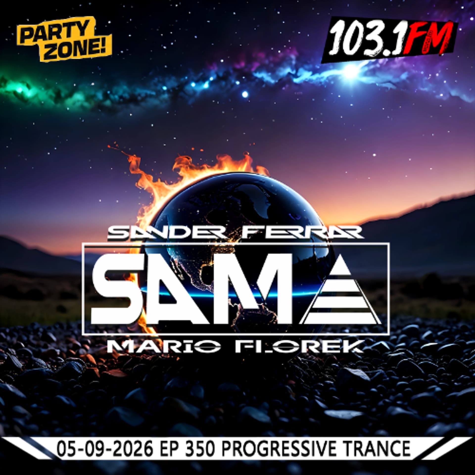 05-09-2026 Party Zone EP 350  S.A.M.A. — Mario Florek (S.A.M.A. & XM Project) cover
