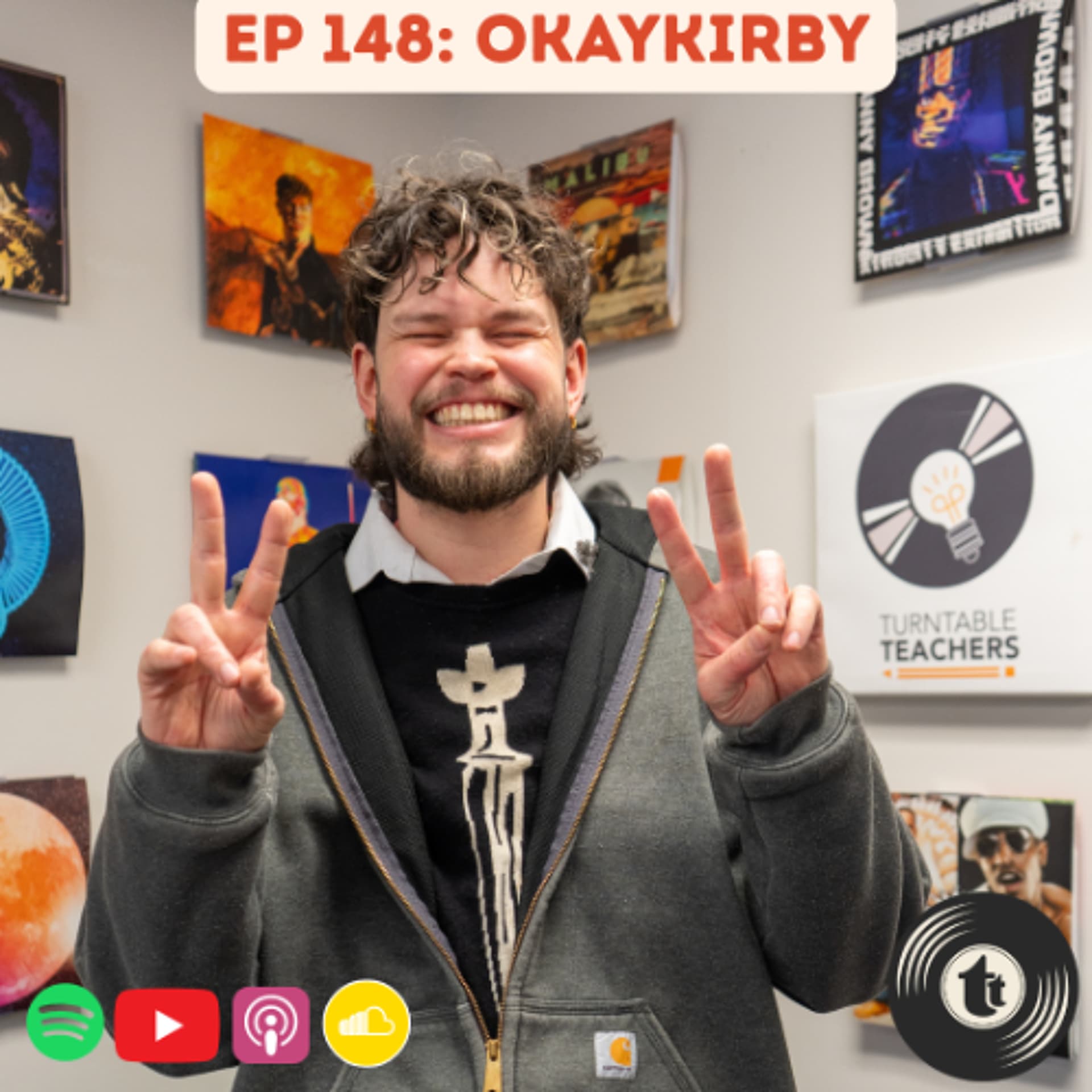 Guest Speaker Ep. 148: okaykirby - Turntable Teachers cover