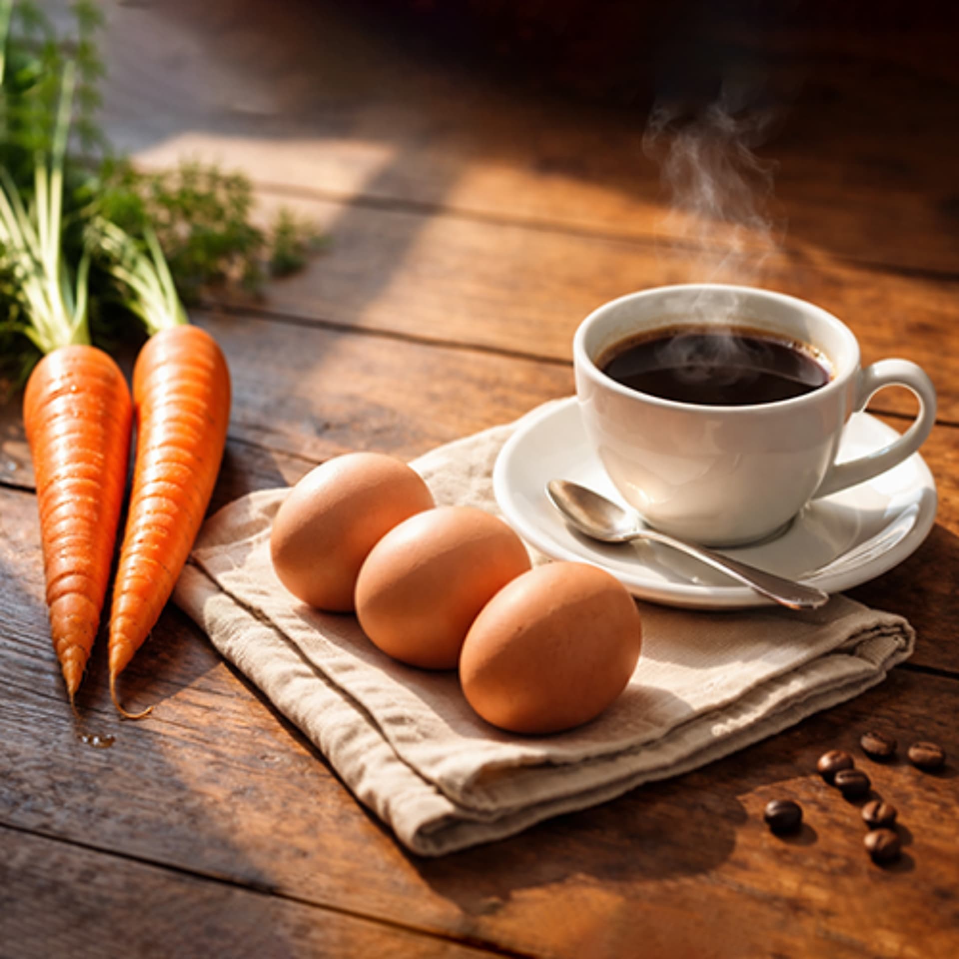 "Carrots, Eggs, or Coffee?" - Richard Franz - Tomorrow's World Commentary cover