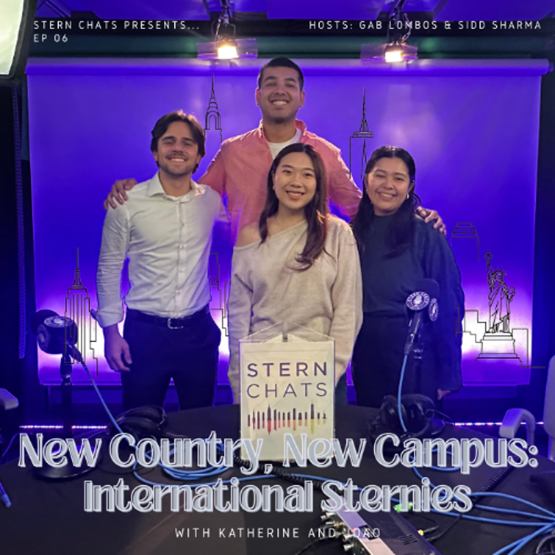 New Country, New Campus: International Sternies - Stern Chats cover