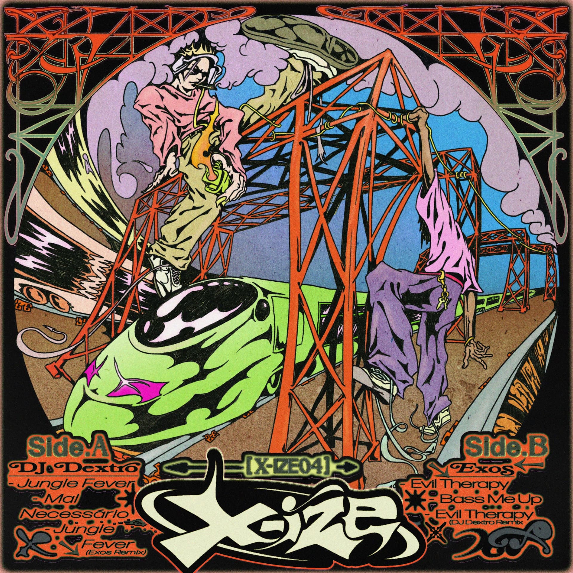 Premiere: DJ Dextro — Jungle Fever [X-IZE04] - HATE Podcasts cover