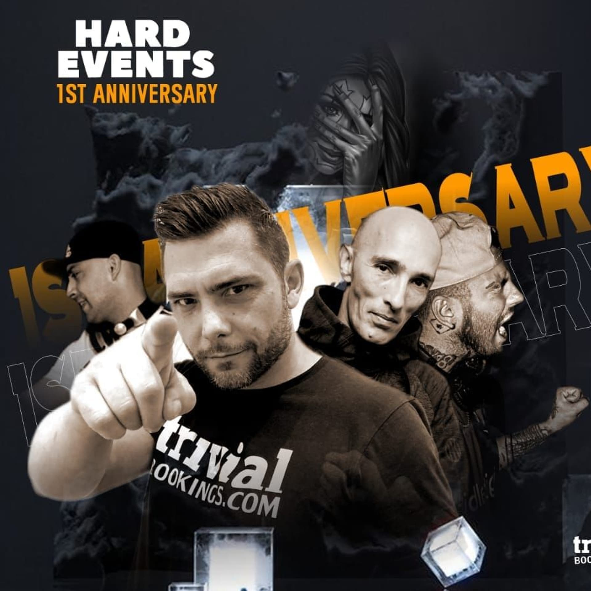 Monster Mush Play for Hard Event @ Authentic Club, Porto Portugal — Monster Mush (Hardtechno / Schranz) cover