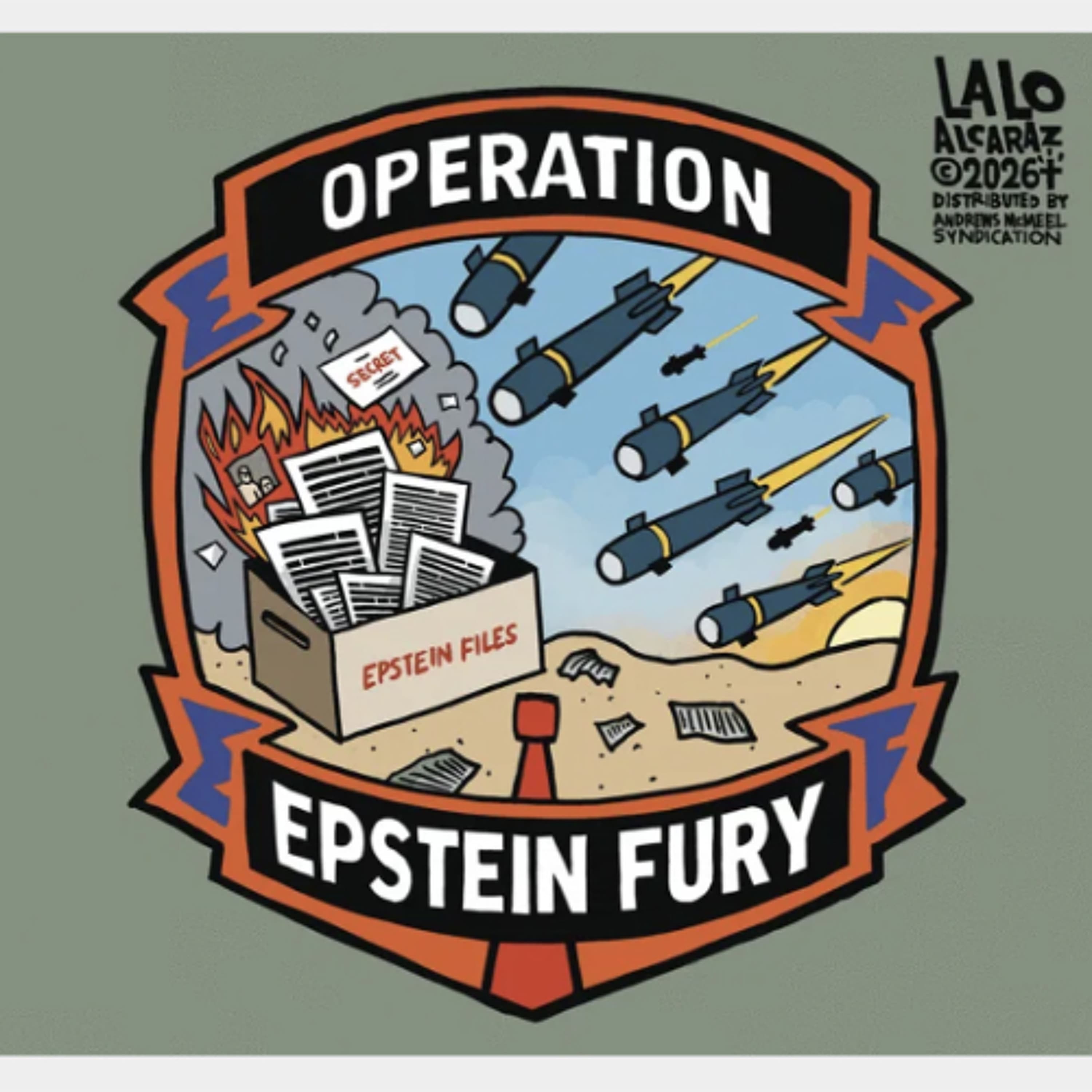 Epstein Empire - davidrovics cover