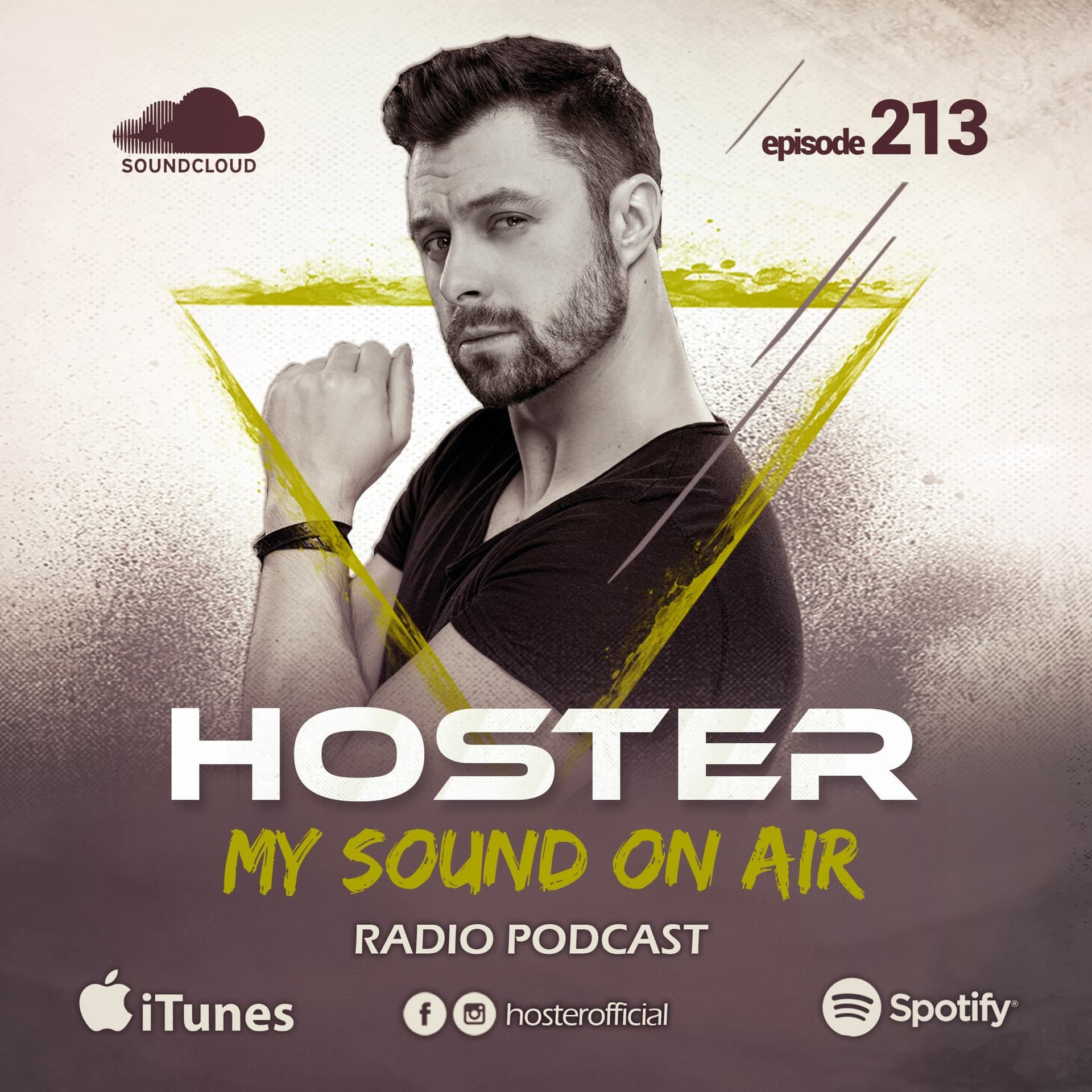 HOSTER pres. My Sound On Air 213 - My Sound On Air cover