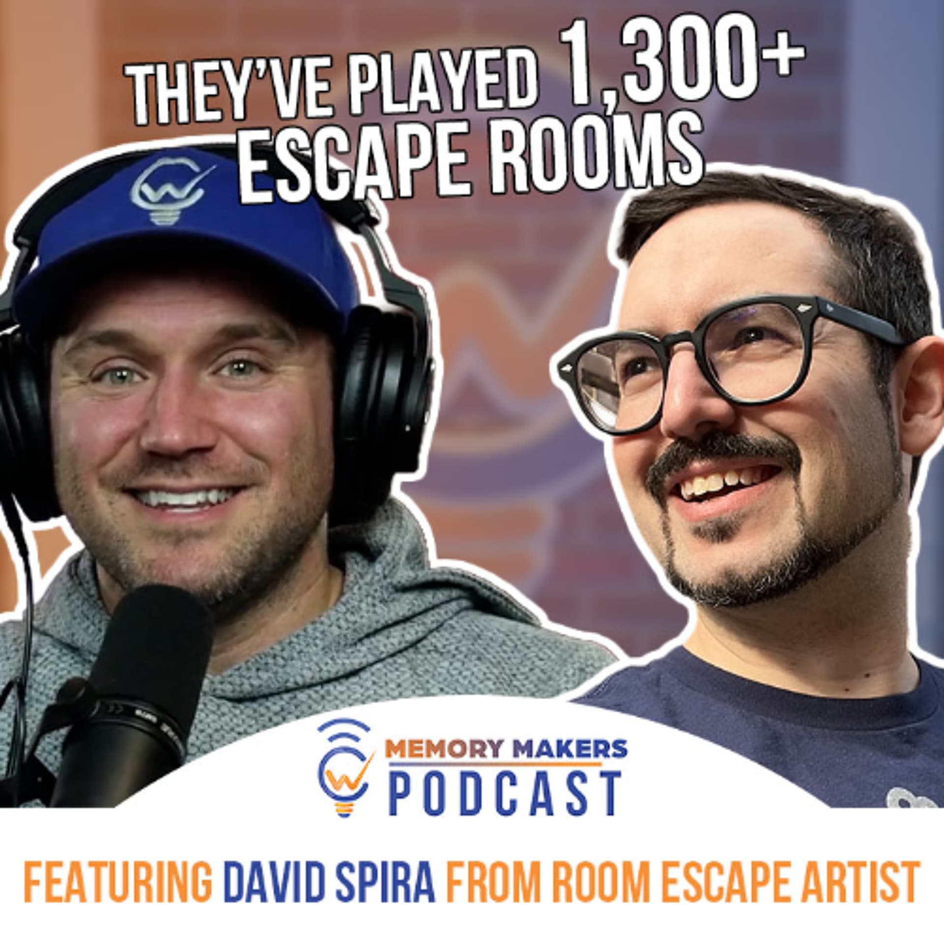Ep. 130 - Building Better Player Experiences with David Spira of Room Escape Artist - Memory Makers Podcast cover