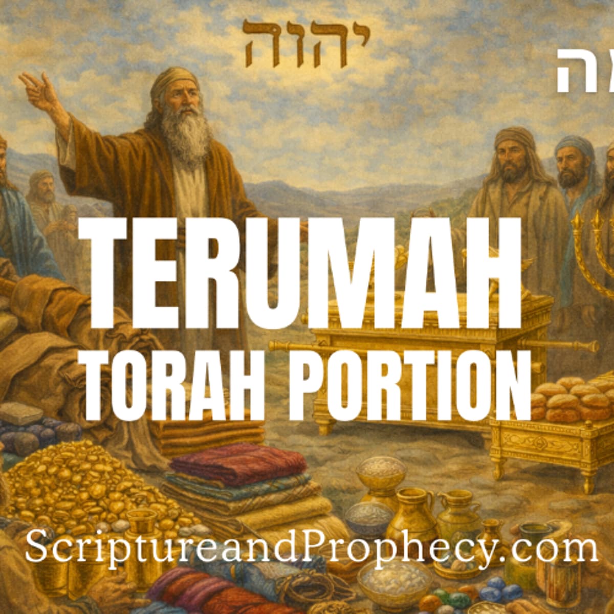 The Ark of the Covenant - Torah Portion - Terumah: (Exodus 25–27:19) - Scripture & Prophecy - Weekly Bible Studies cover