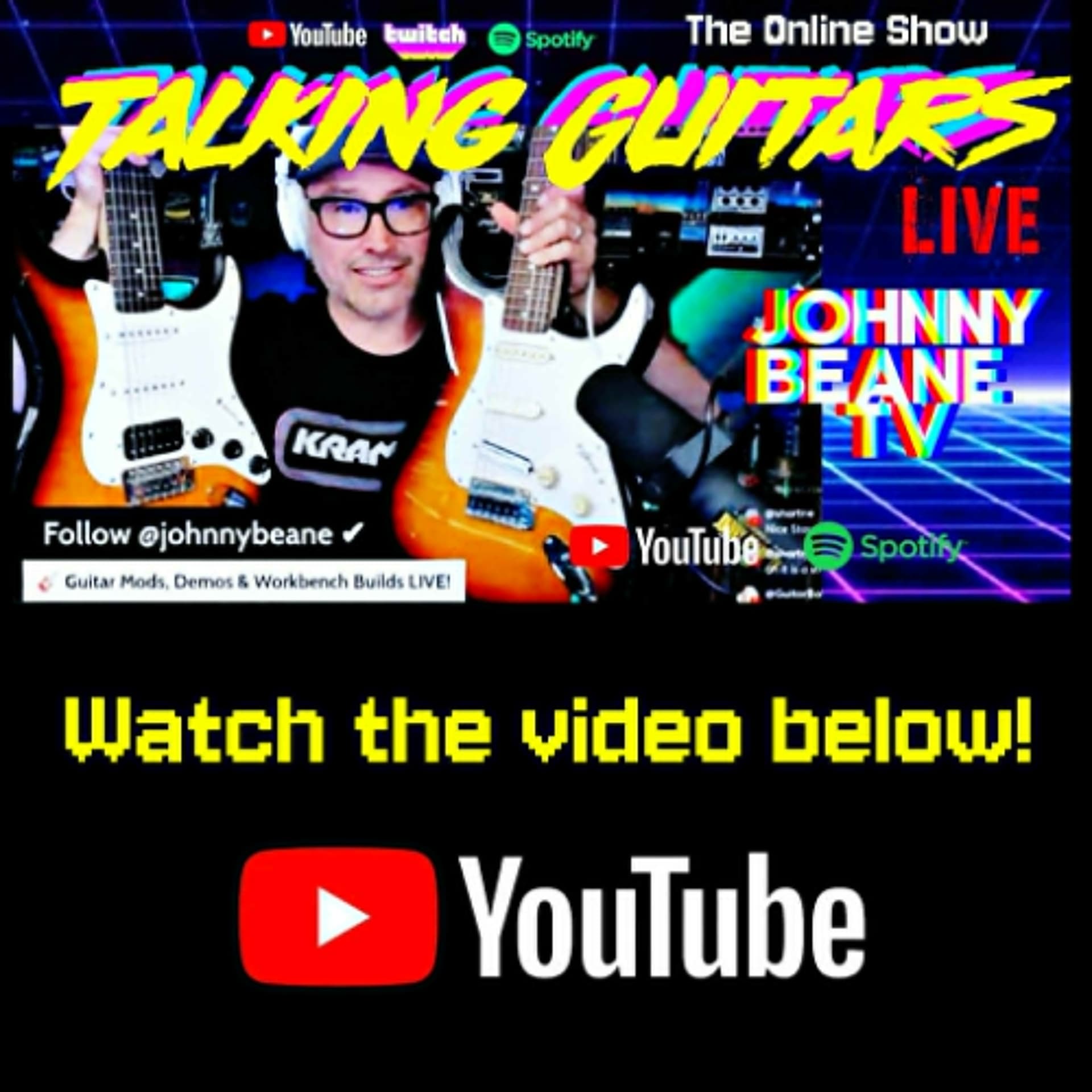 Squier Strat Hot Rails Upgrade 🔥 Bridge Pickup Install & Demo | HUGE Tone Upgrade! 🎸 - The Johnny Beane Podcast cover