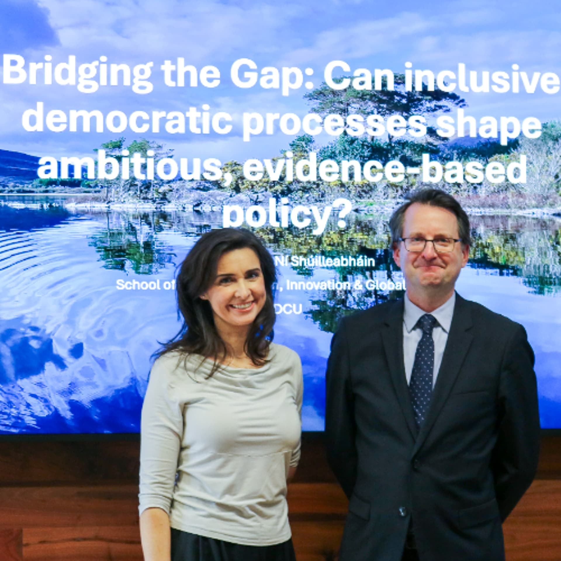 Bridging the Gap: Can Inclusive Democratic Processes Shape Ambitious, Evidence-Based Policy? - Trinity Long Room Hub Podcasts cover