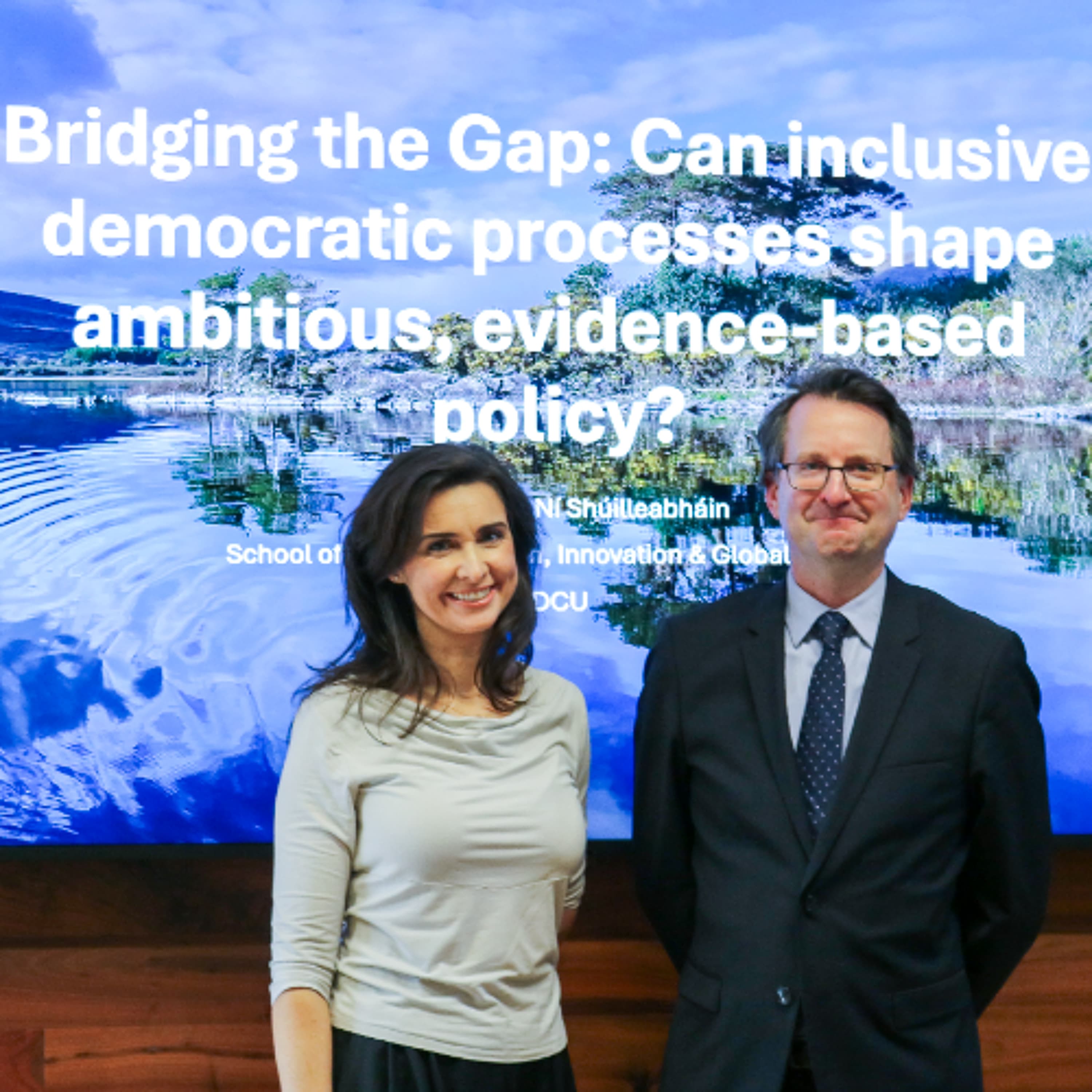 Bridging the Gap: Can Inclusive Democratic Processes Shape Ambitious, Evidence-Based Policy? - Trinity Long Room Hub Podcasts cover
