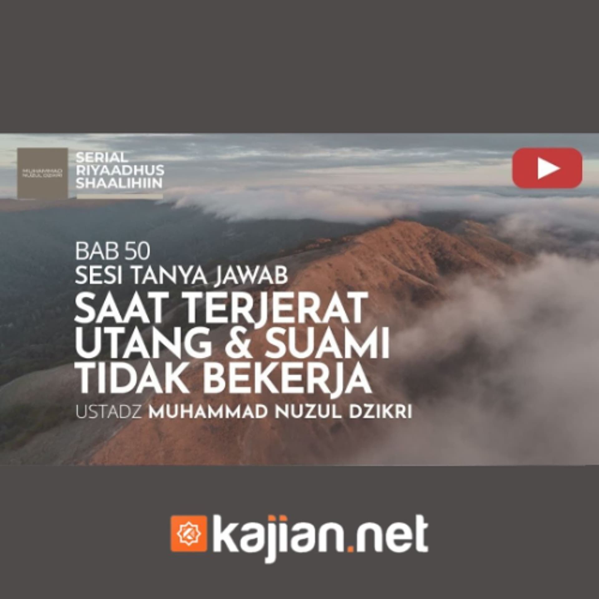 1924. Saat Terjerat Utang dan Suami Tidak Bekerja - Ustadz Muhammad Nuzul Dzikri, Lc. — SoundCloud Kajian.net cover