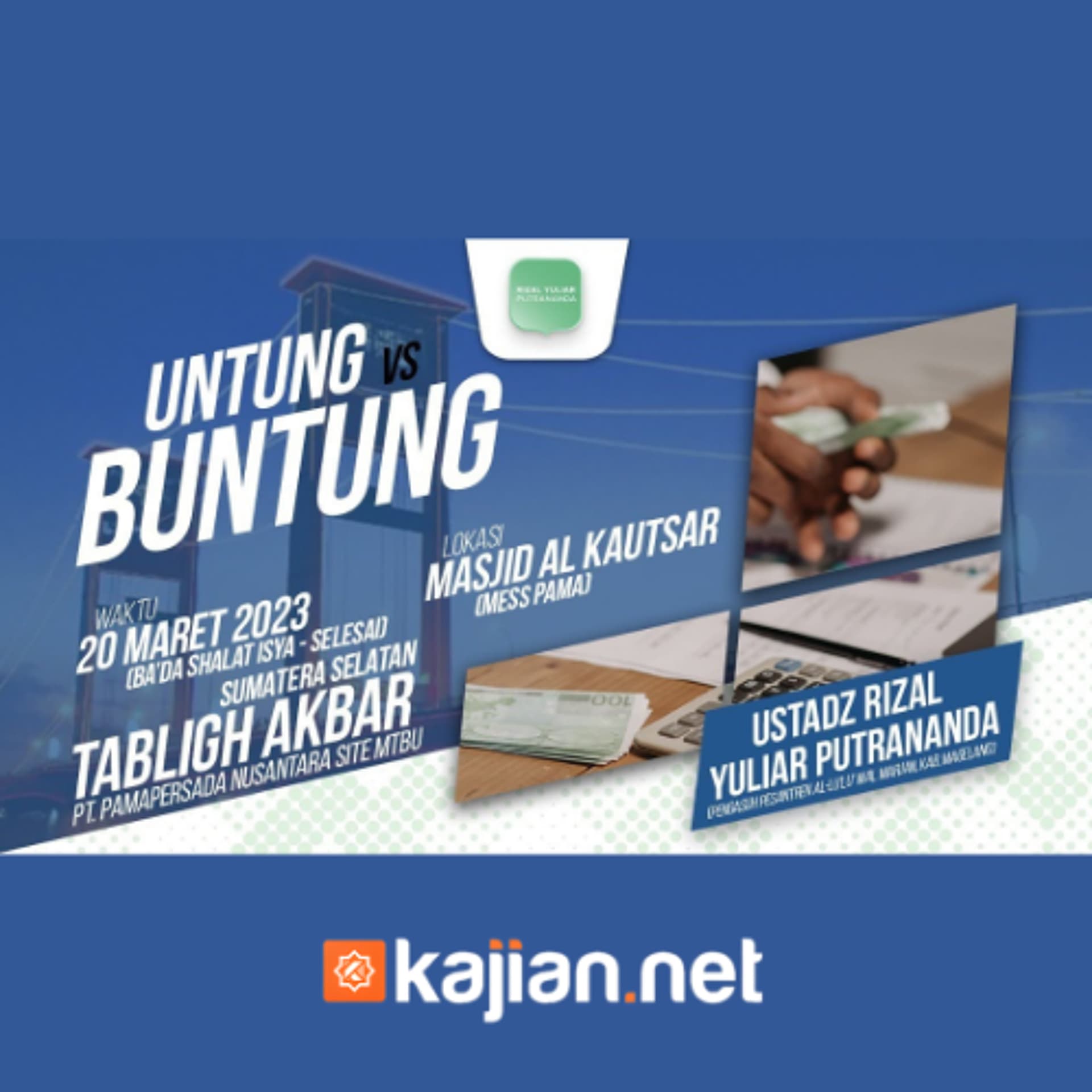 Untung Vs Buntung - Ustadz Rizal Yuliar Putrananda - SoundCloud Kajian.net cover