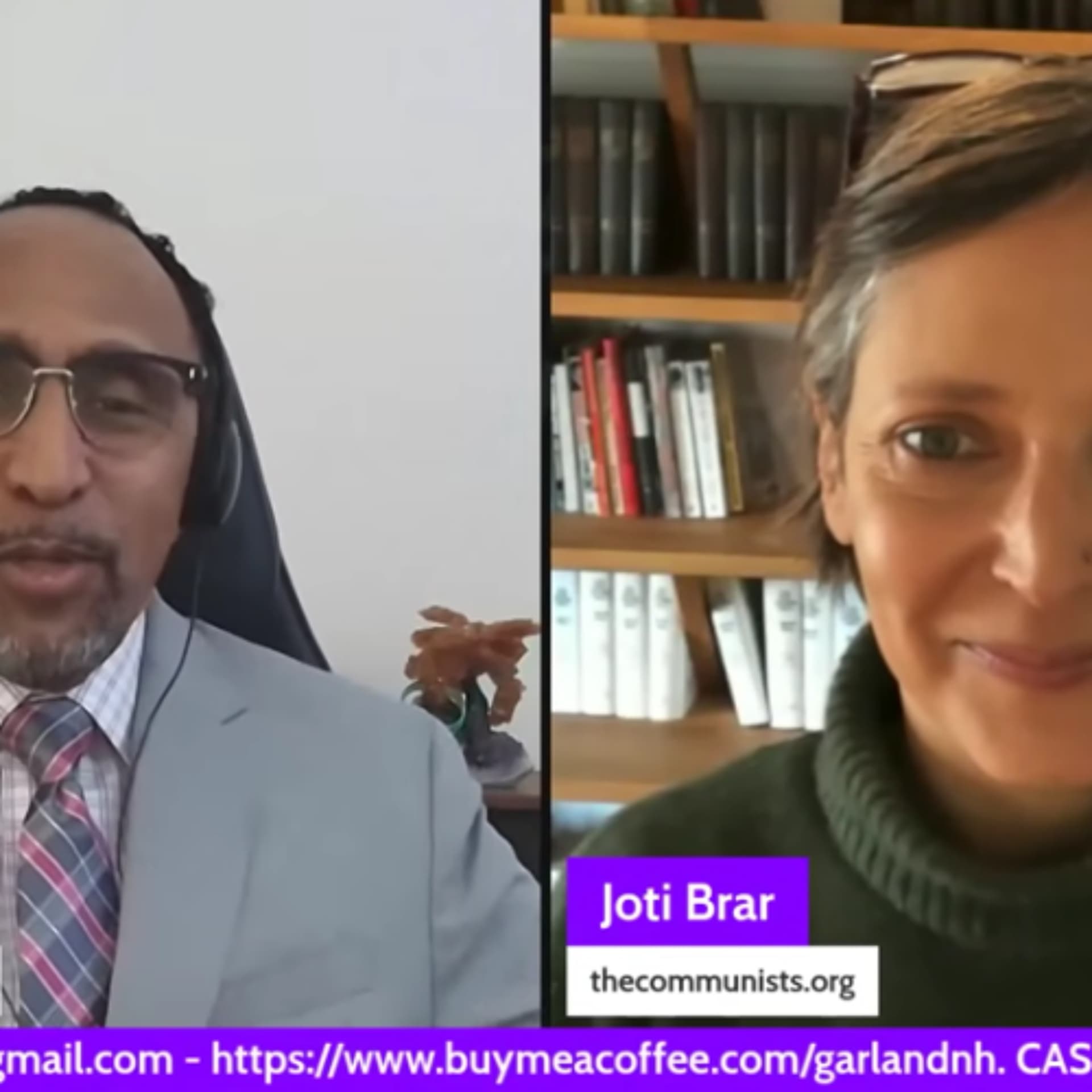 Backing down from Iran the free market meltdown - Garland Nixon & Joti Brar Ep55 — Proletarian Radio cover