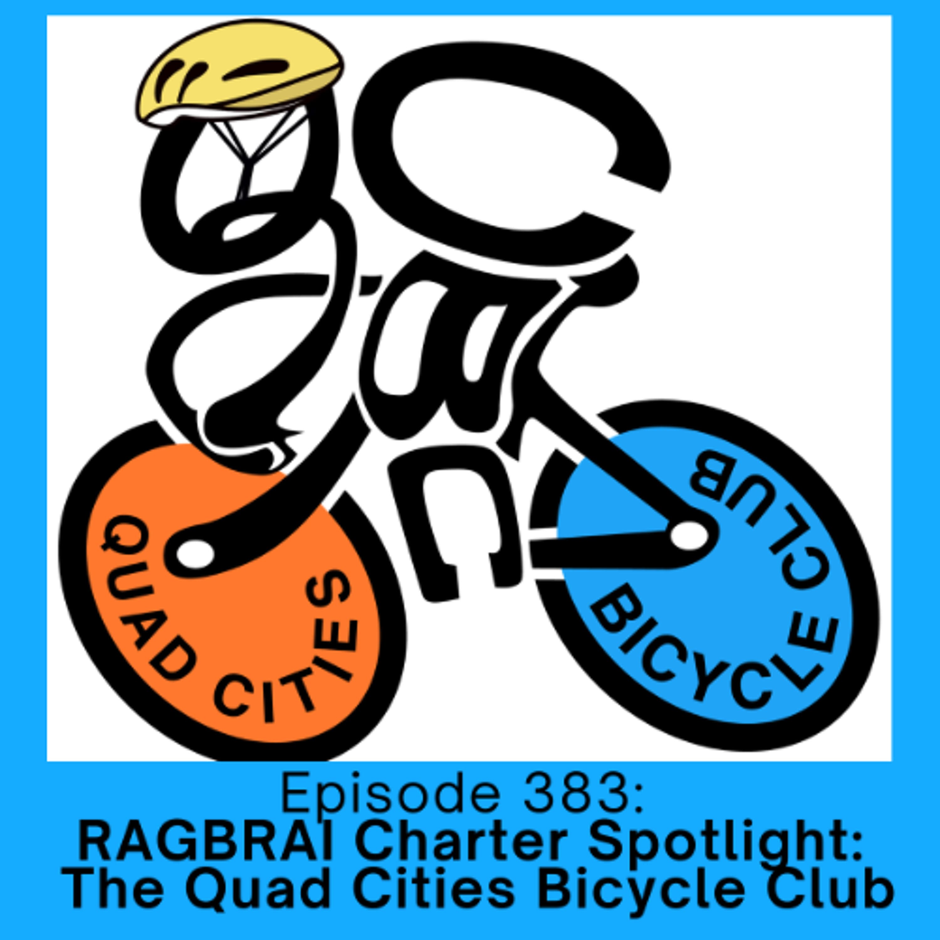 Episode 383: RAGBRAI Charter Spotlight: The Quad Cities Bicycle Club - JustGoBike cover