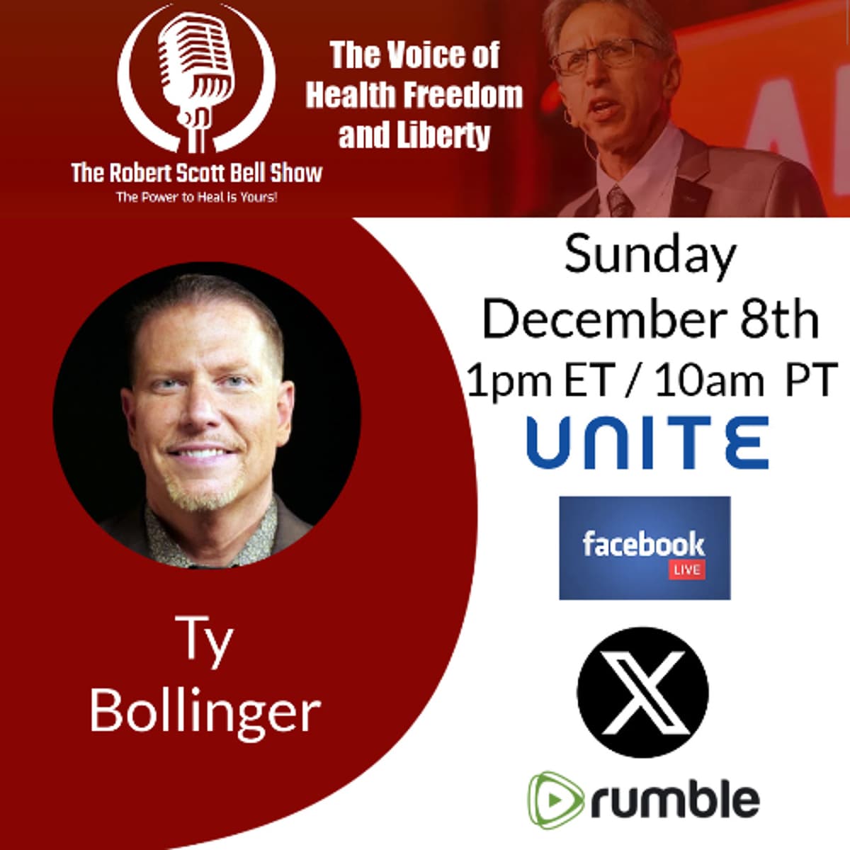 A Sunday Conversation with Ty Bollinger – JFK, Faith, and Freedom - The RSB Show 12-8-24 - The Robert Scott Bell Show cover