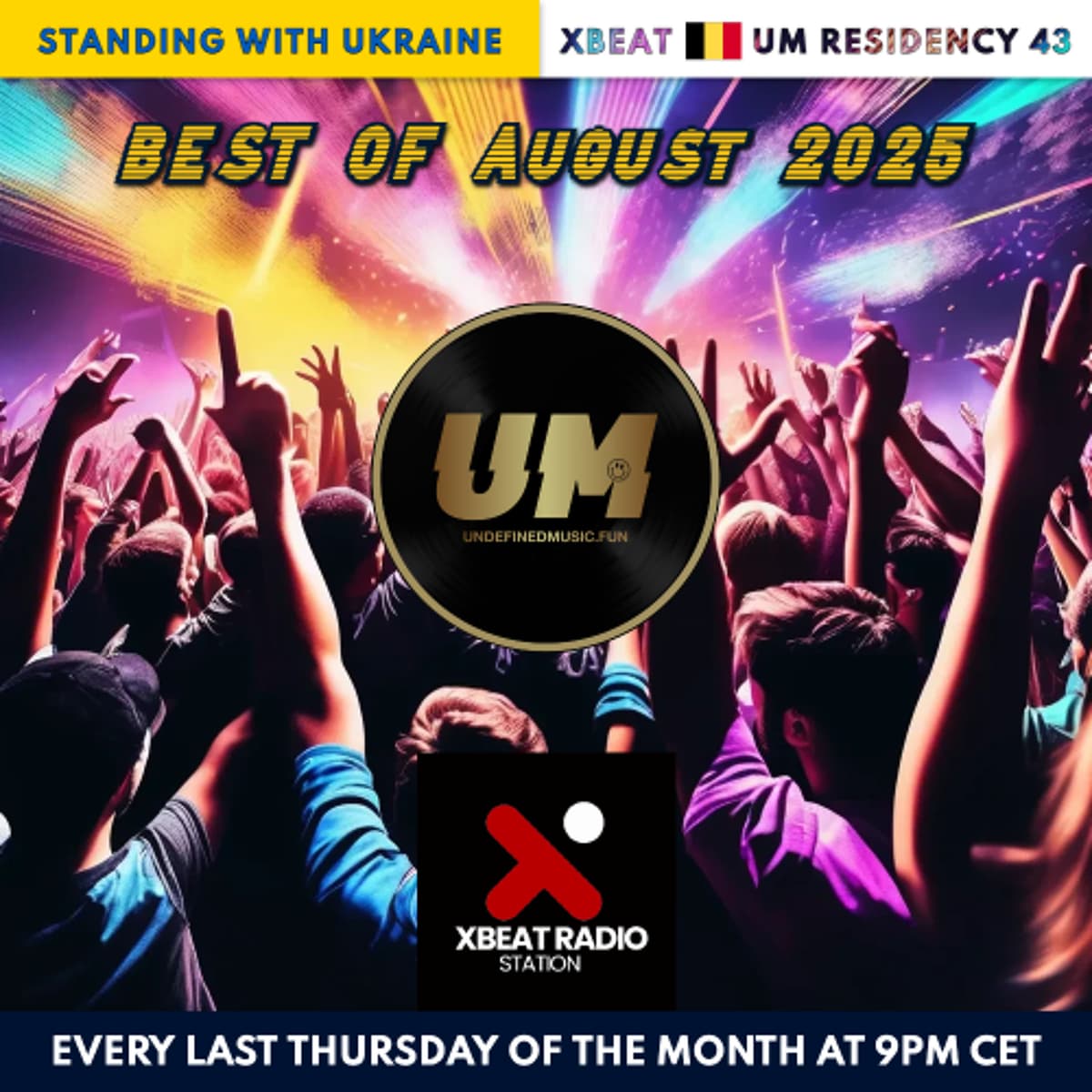 The4As N° 43 | 28.08.2025 | XBEAT Belgium UM Residency - UNDEFINED MUSIC cover