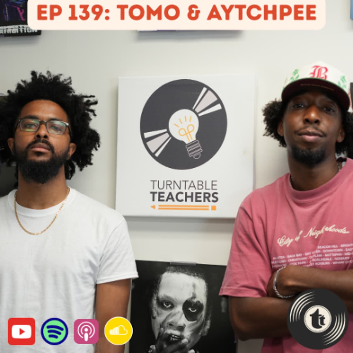 Guest Speaker Ep. 139: Tomo & Aytchpee - Turntable Teachers cover