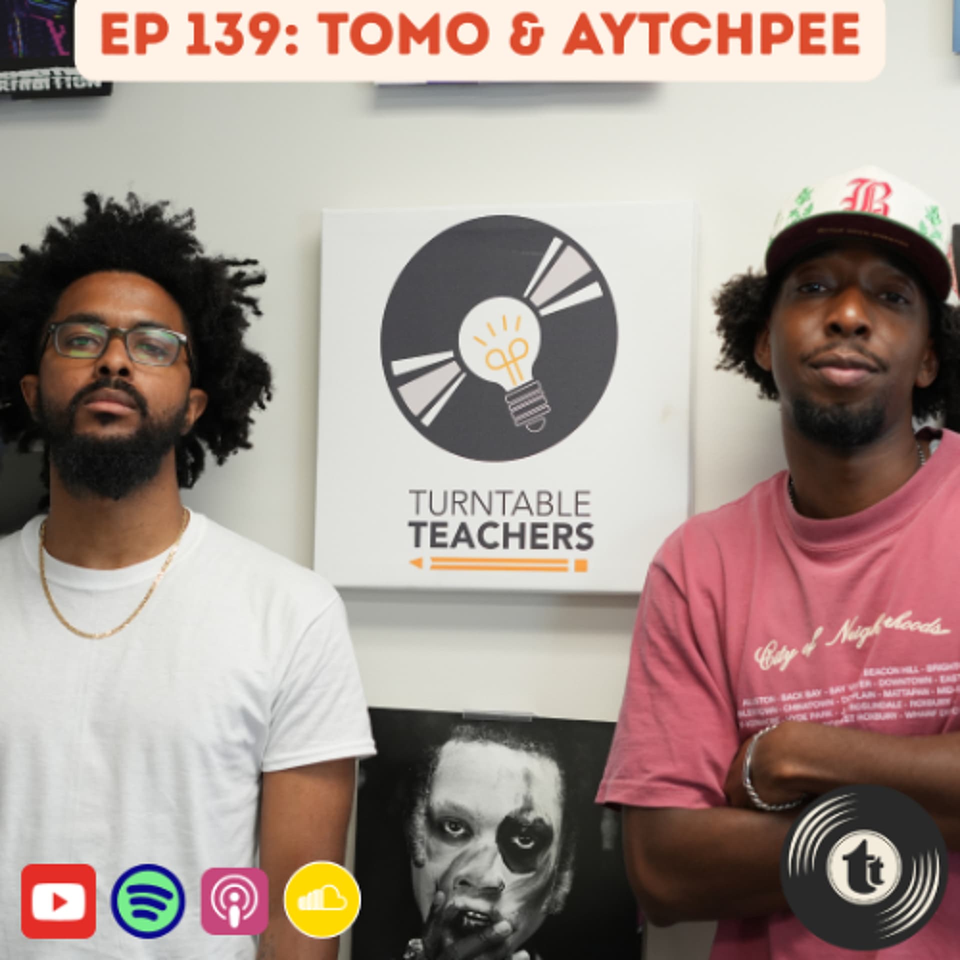 Guest Speaker Ep. 139: Tomo & Aytchpee - Turntable Teachers cover