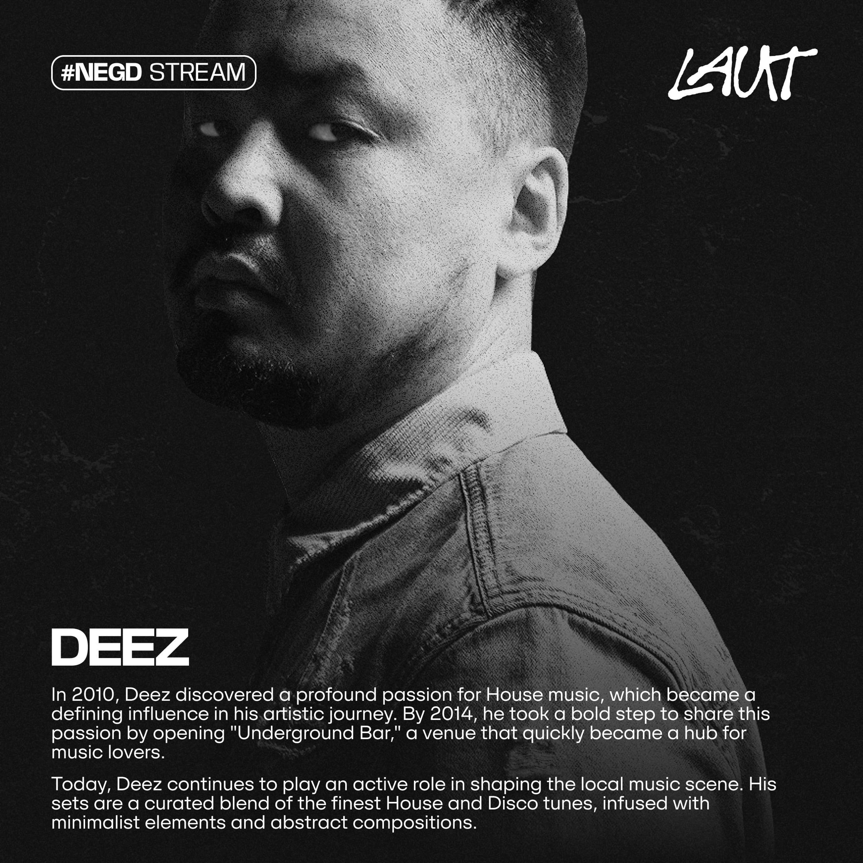 NEGD Stream - DEEZ - LAUT Ulaanbaatar cover