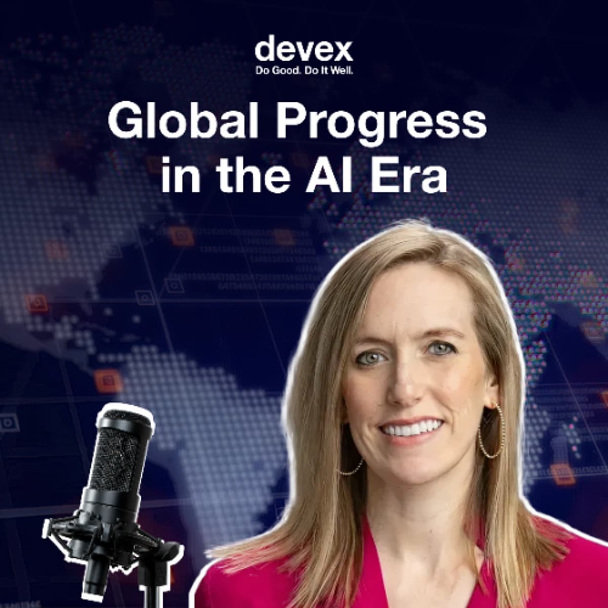 Global Progress in the AI Era: Governing the AI moment - Devex Podcasts cover