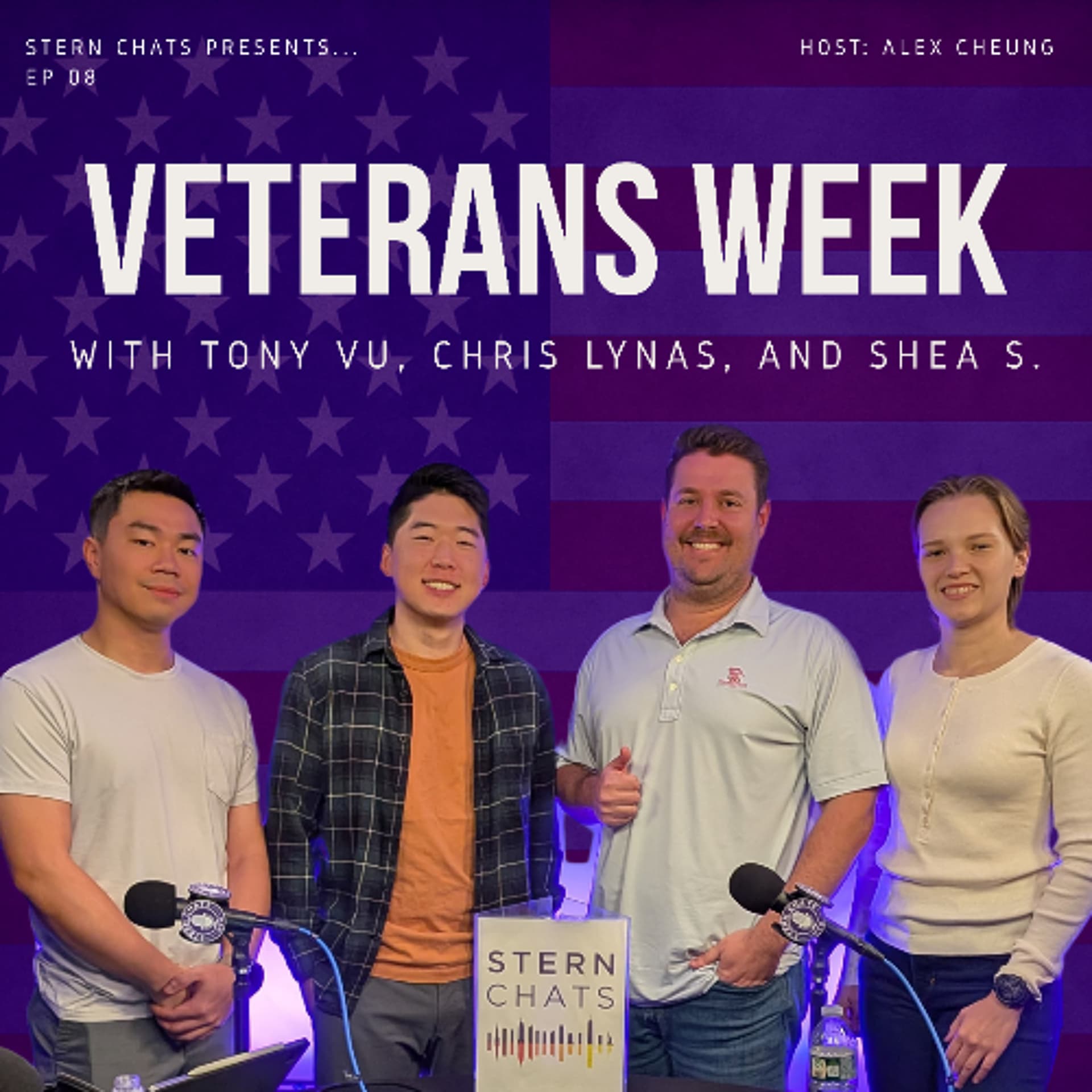 Celebrating Veterans Week at NYU Stern - Stern Chats cover
