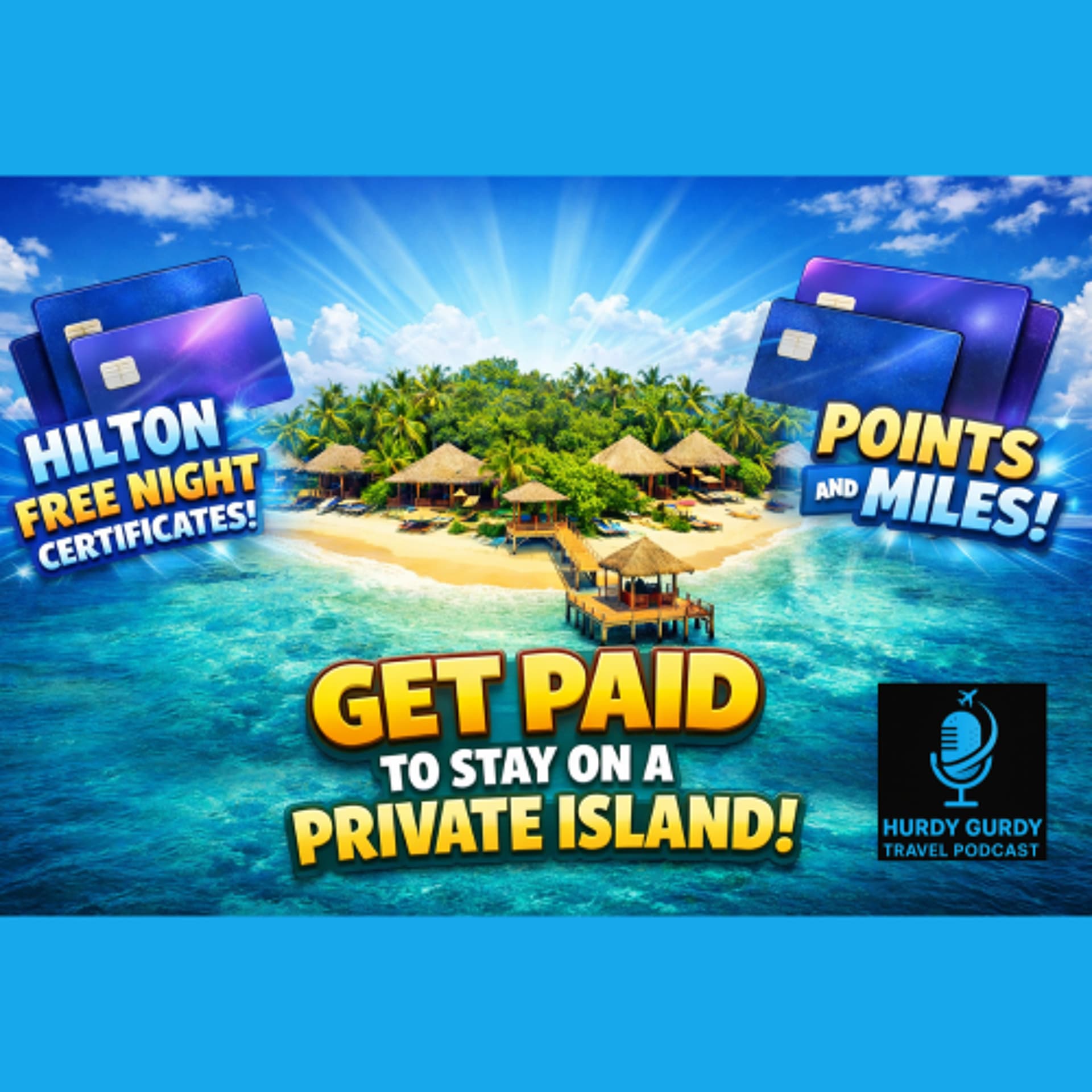 Get Paid to Stay on a Private Island! (I Booked It) - Hurdy Gurdy Travel Podcast cover